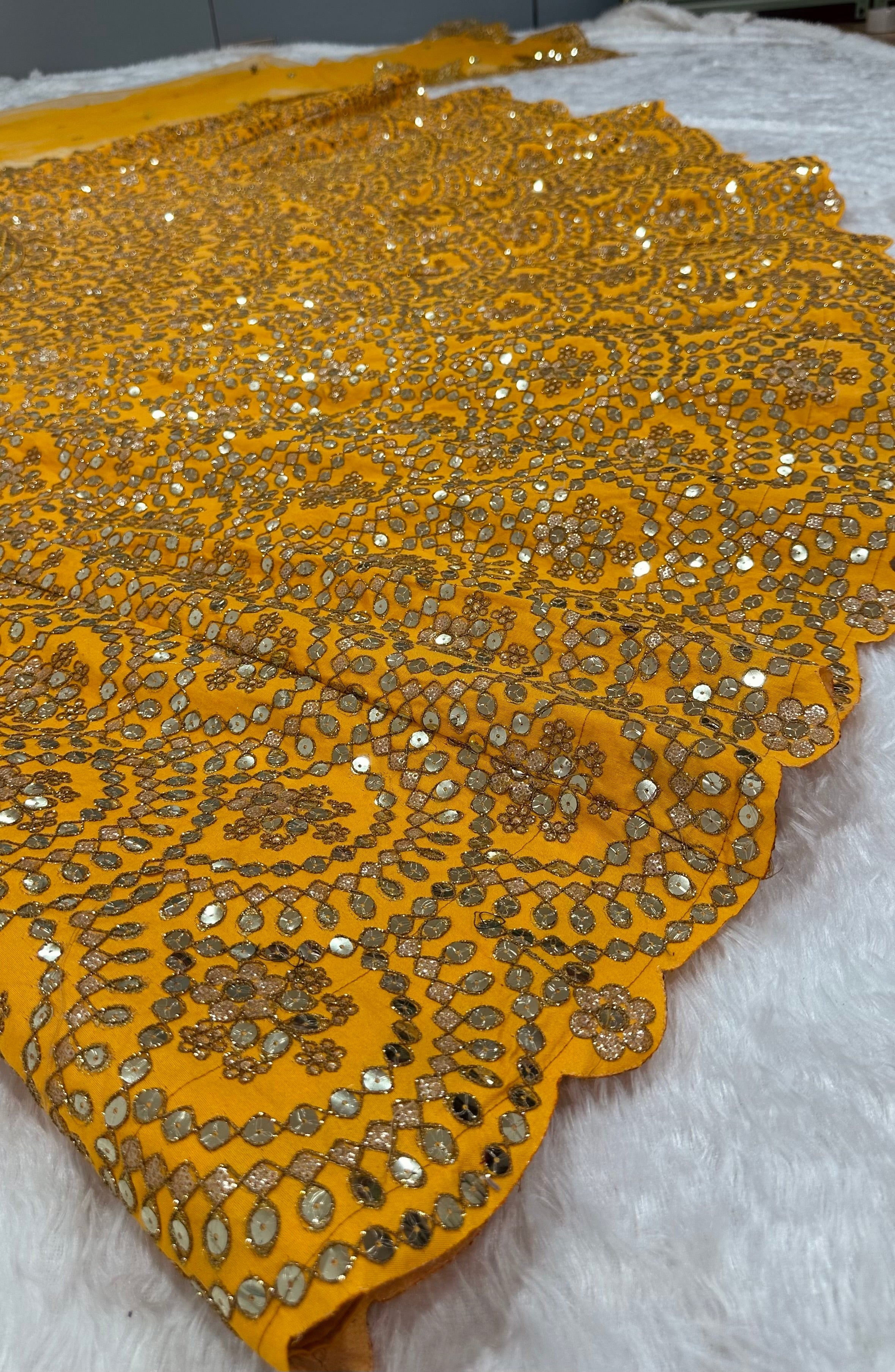 Designer Party Wear Lehenga Choli With Sequence & Dori Work