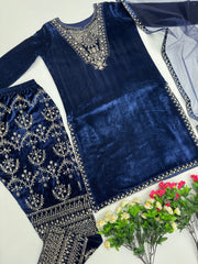 Beautiful Party Wear Suit Pent And Dupatta