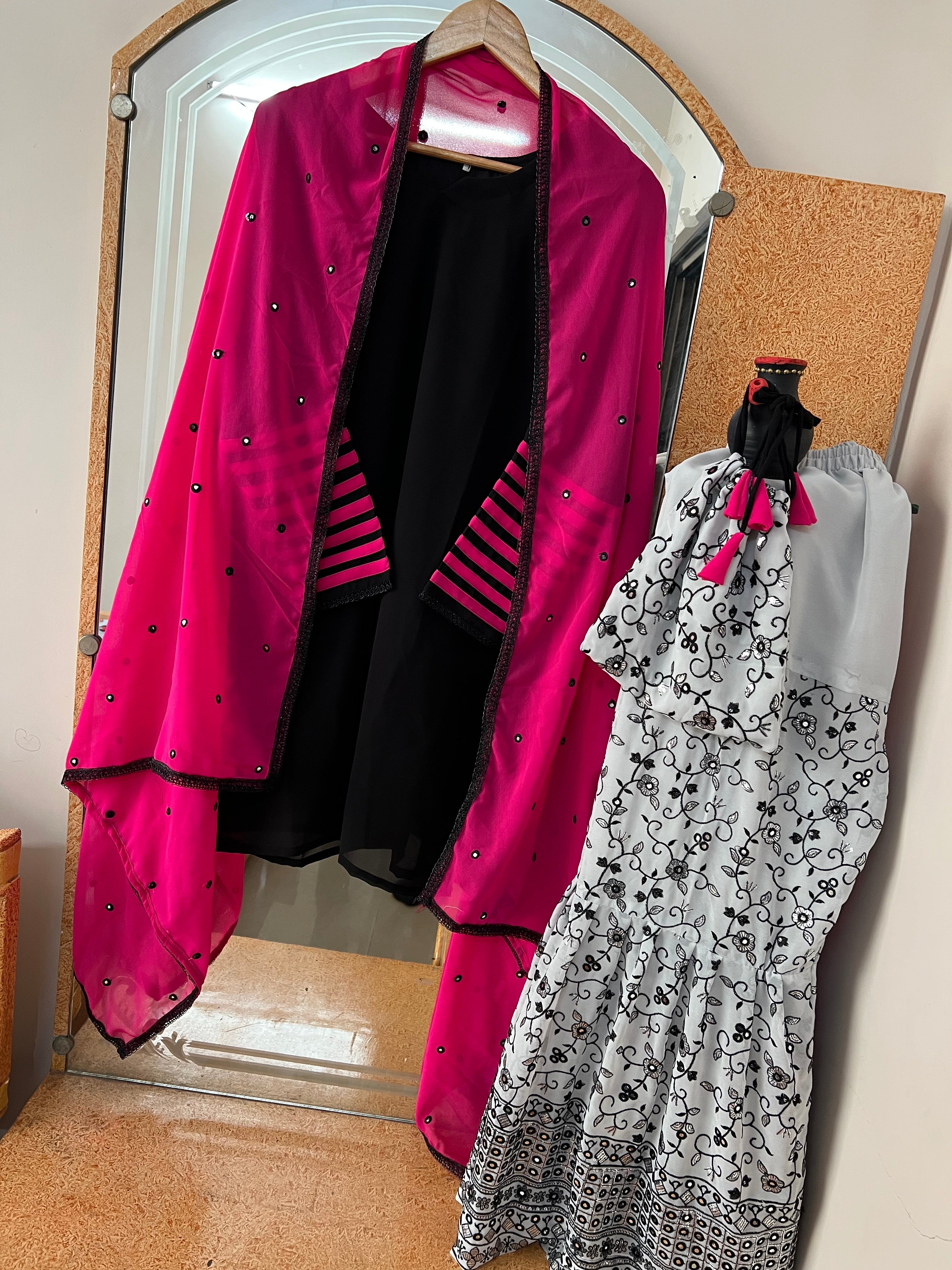 Party Wear Beautiful Top-Bottom And Fancy Dupatta