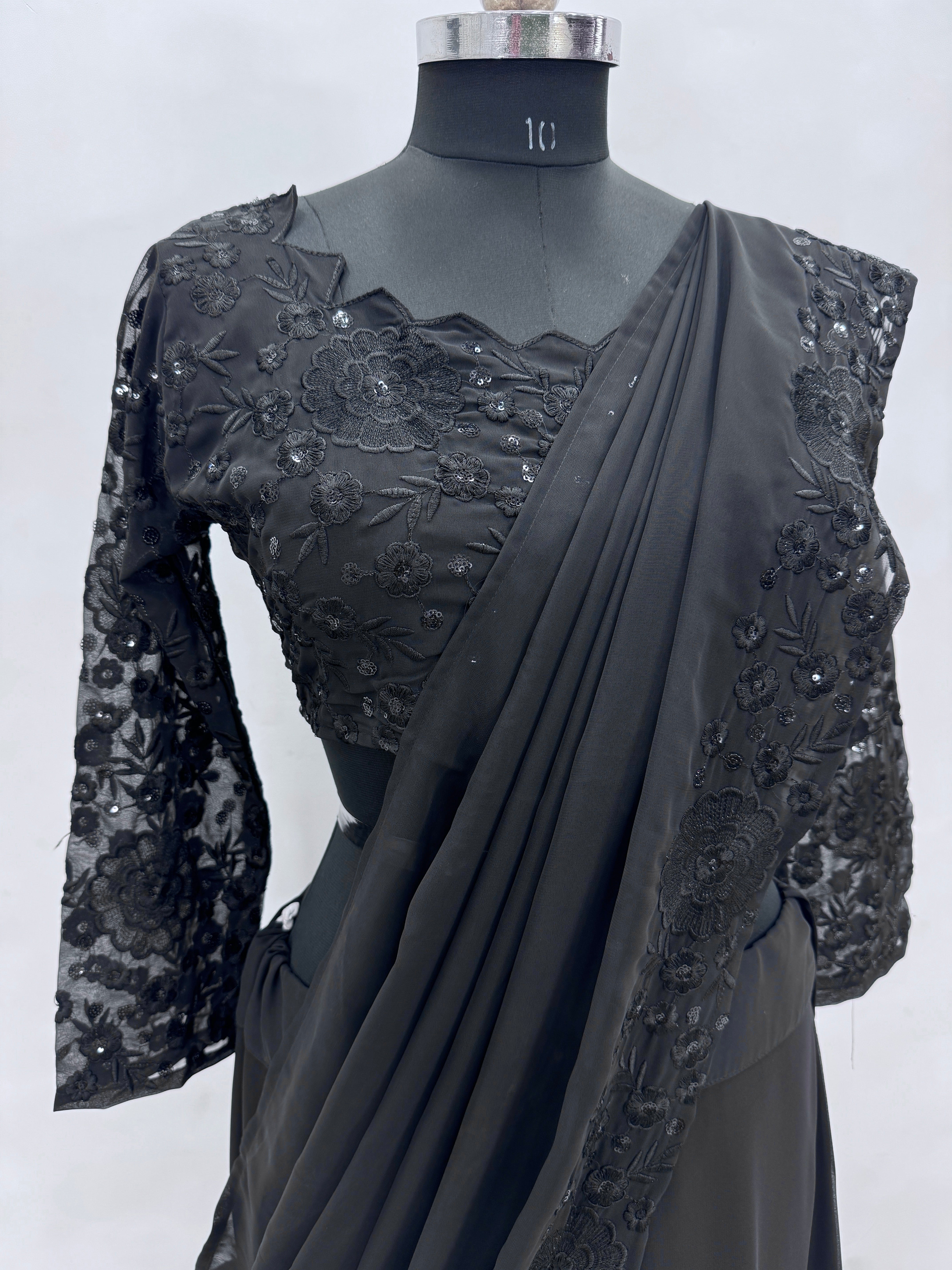 Beautiful Party Wear Ready To Wear Lehenga With Ruffle