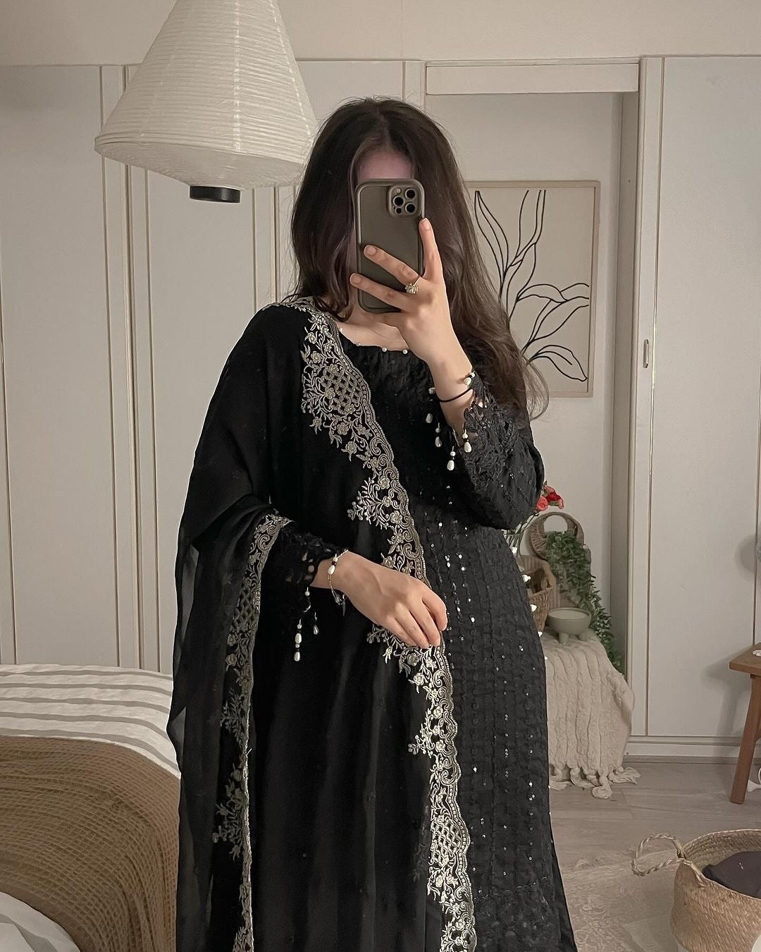 Party Wear Designer Top-Bottom And Beautiful Dupatta