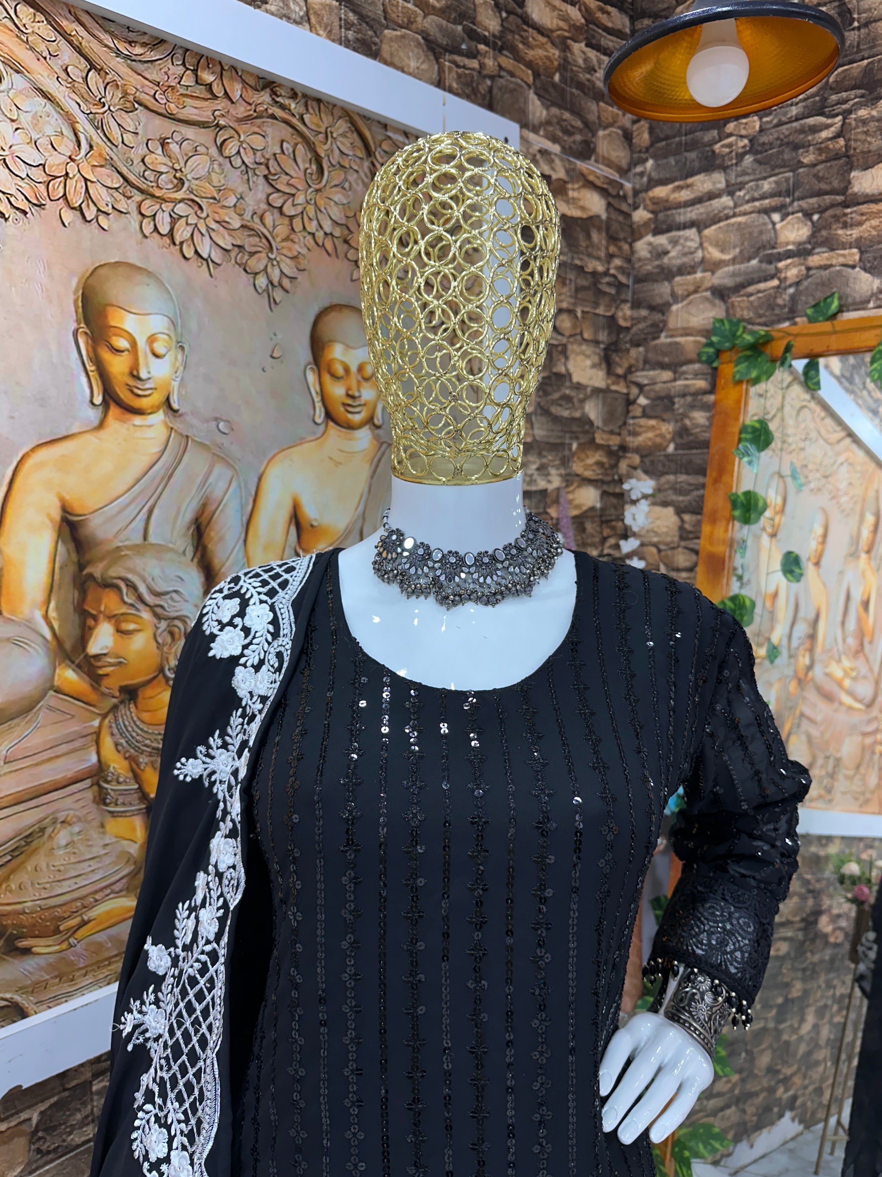 Party Wear Designer Top-Bottom And Beautiful Dupatta