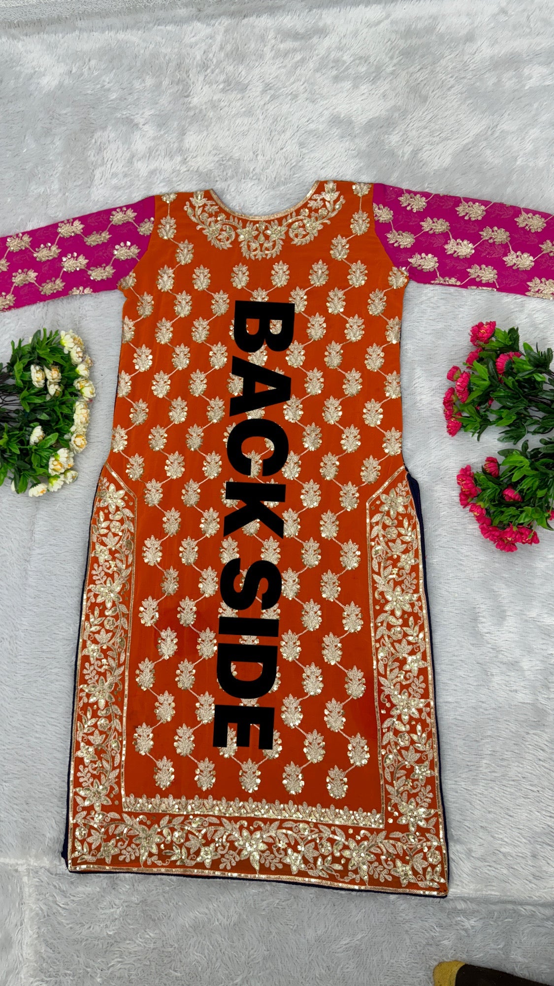 Beautiful Party Wear Top Pent And Dupatta