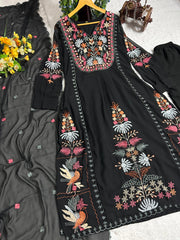 Party Wear Designer Suit Set With Beautiful Dupatta