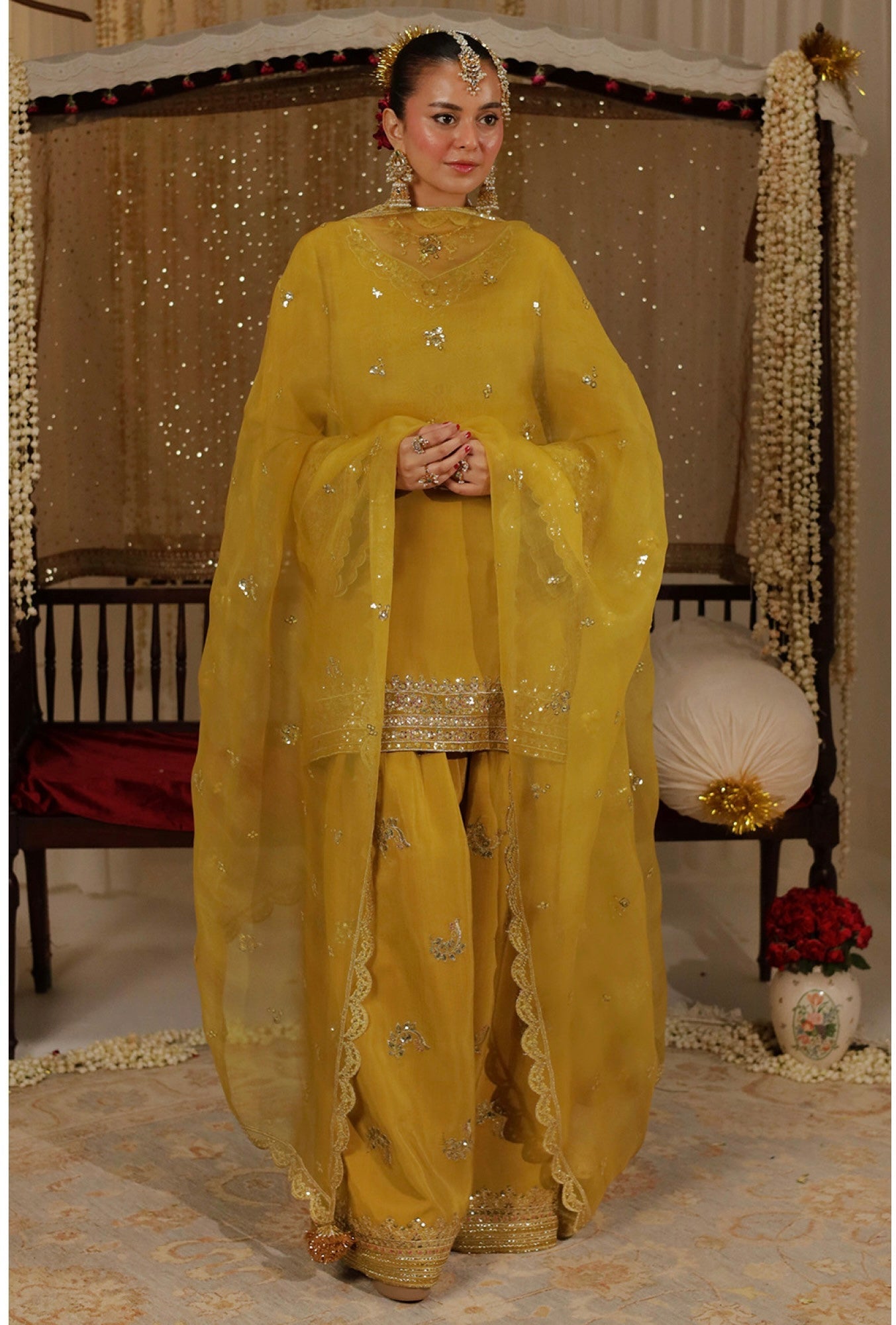 Party Wear Designer Top-Bottom And Beautiful Dupatta