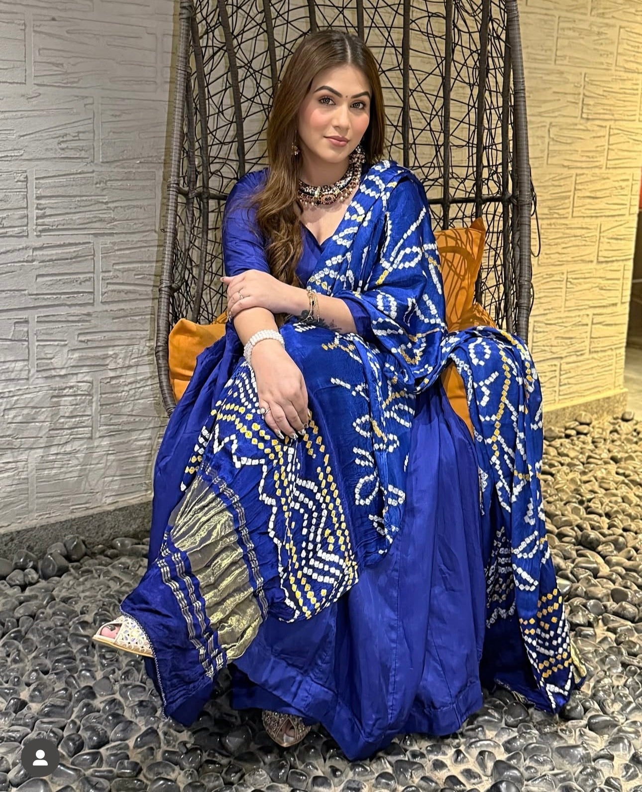 Party Wear Beautiful Anarkali Gown With Designer Dupatta