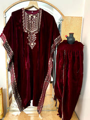 Designer Party Wear Look Kaftan And Dhoti