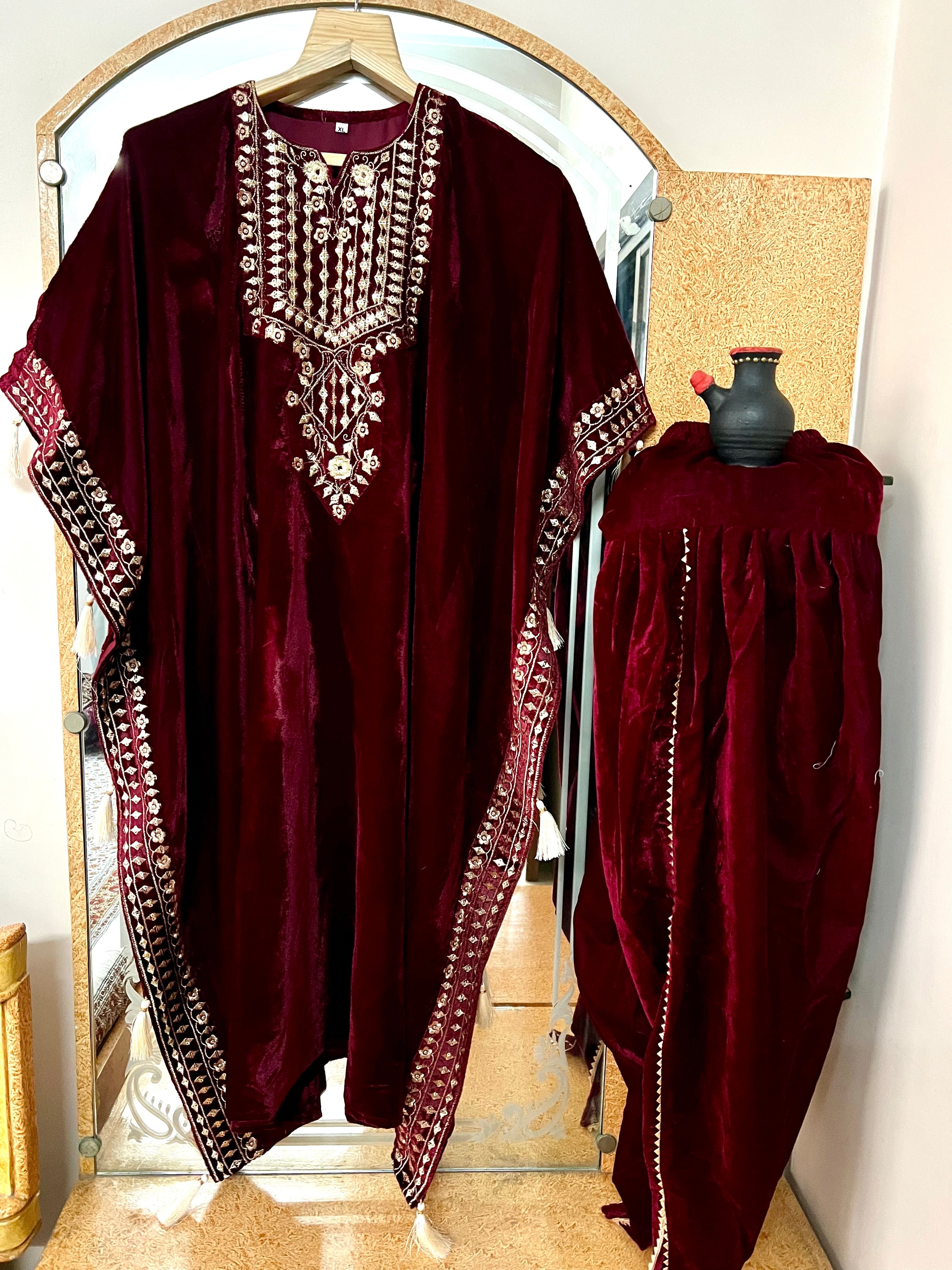 Designer Party Wear Look Kaftan And Dhoti