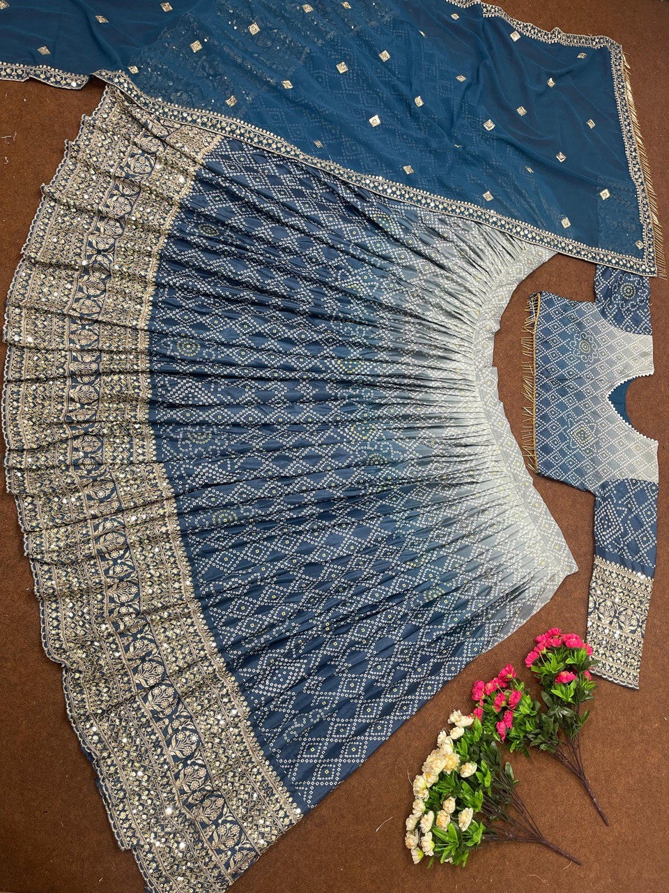 Party Wear Beautiful Lehenga Choli With Fancy Dupatta