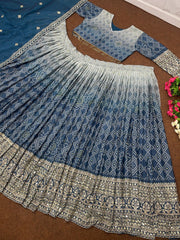 Party Wear Beautiful Lehenga Choli With Fancy Dupatta