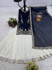 Party Wear Beautiful Top-Bottom And Fancy Dupatta