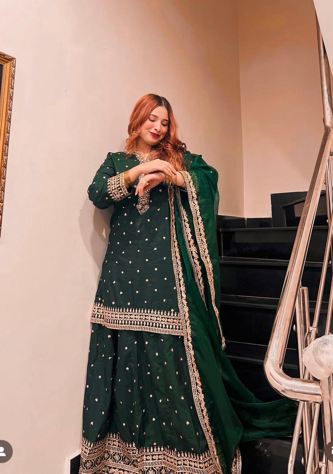 Beautiful Top-Lehenga And Dupatta With Embroidery Sequence Work