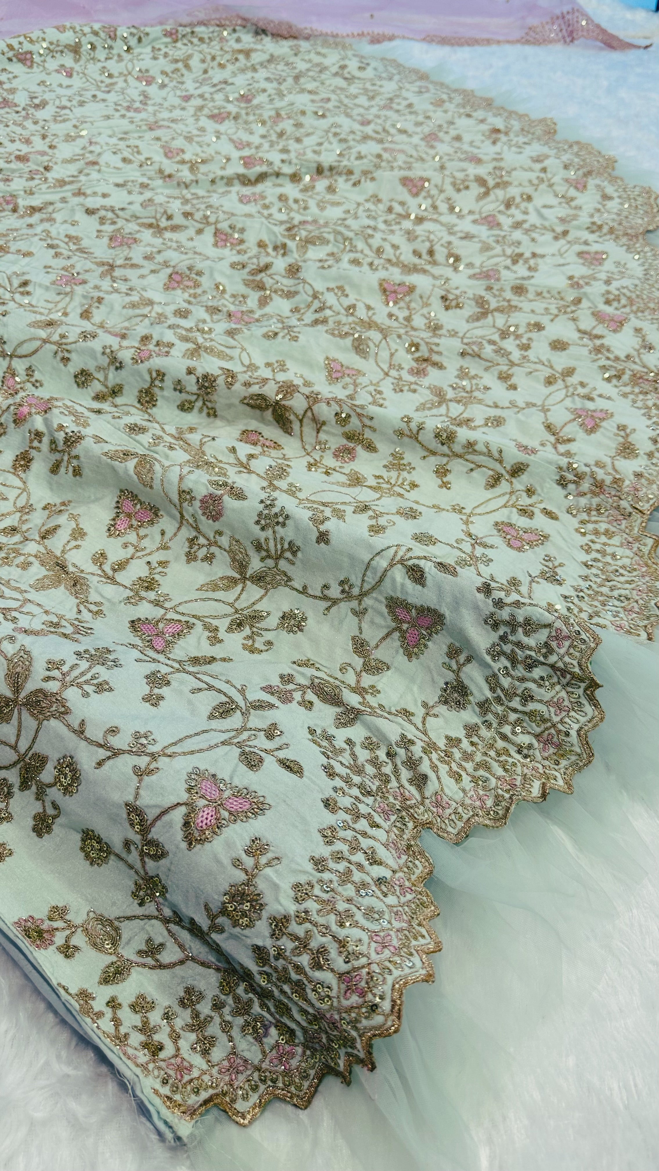 Party Wear Designer Lehenga Choli With Thread & Dori work