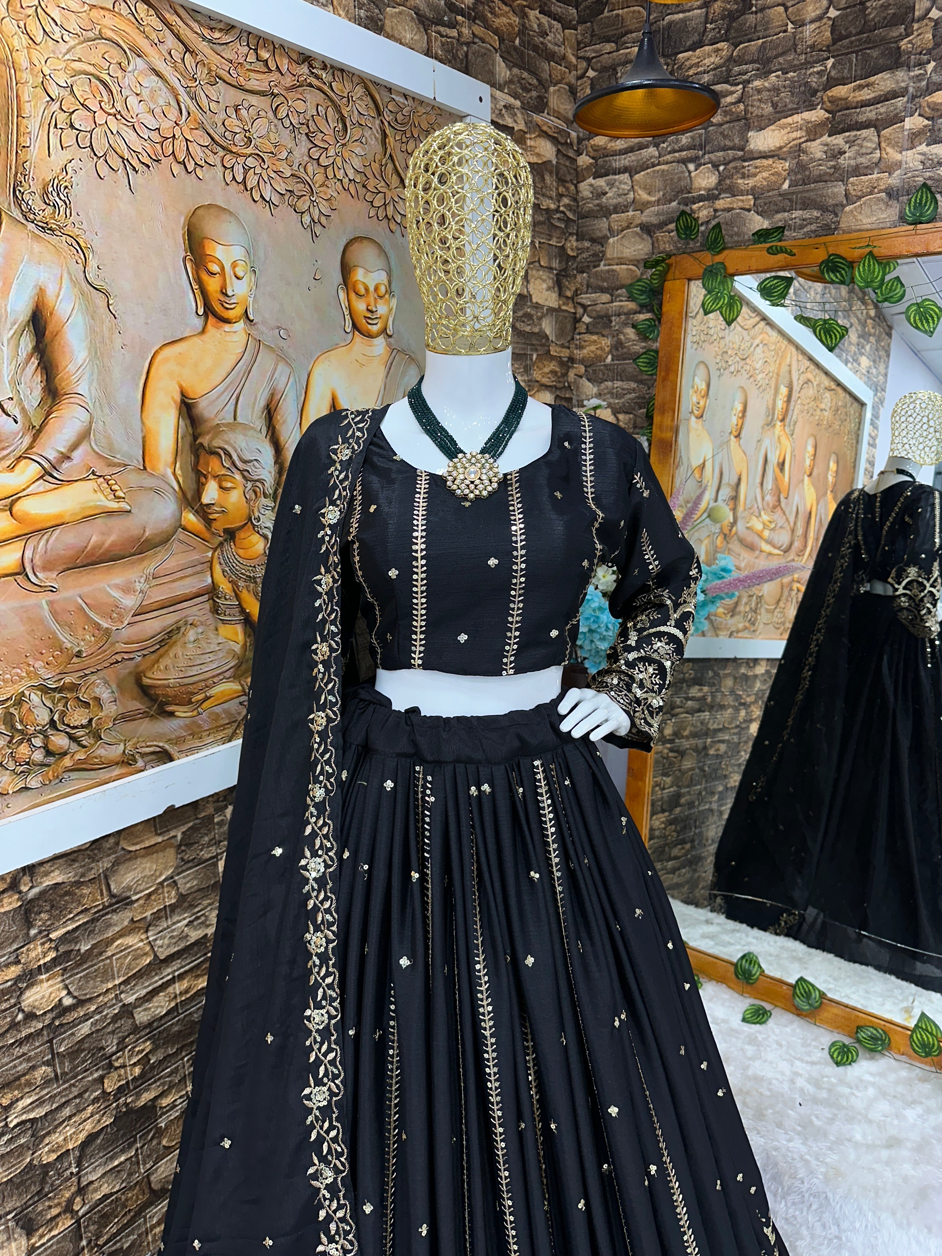 Beautiful Party Wear Lehenga Choli With Heavy Embroidery Work