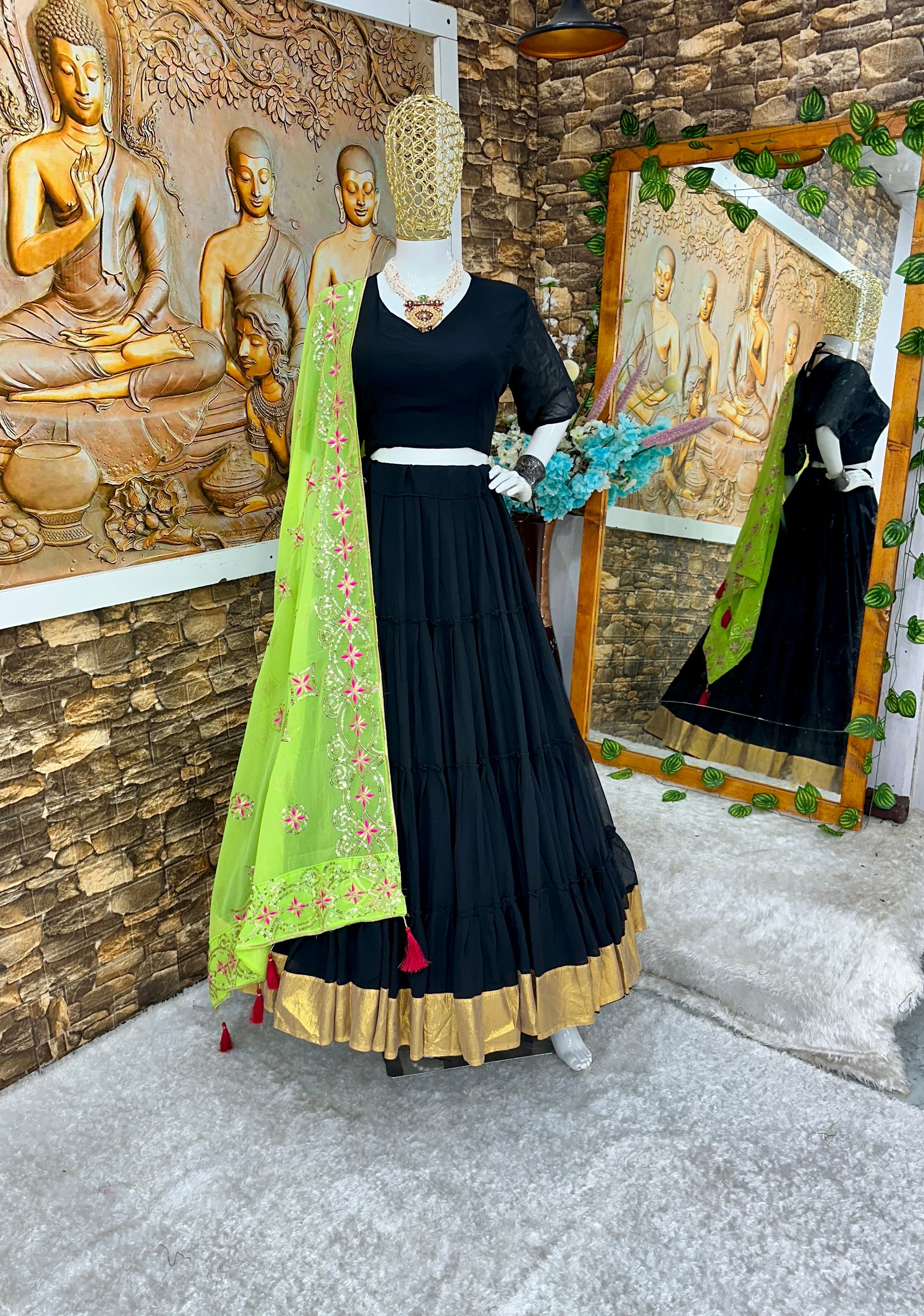 Designer Navratri Special Lehenga Choli And Dupatta