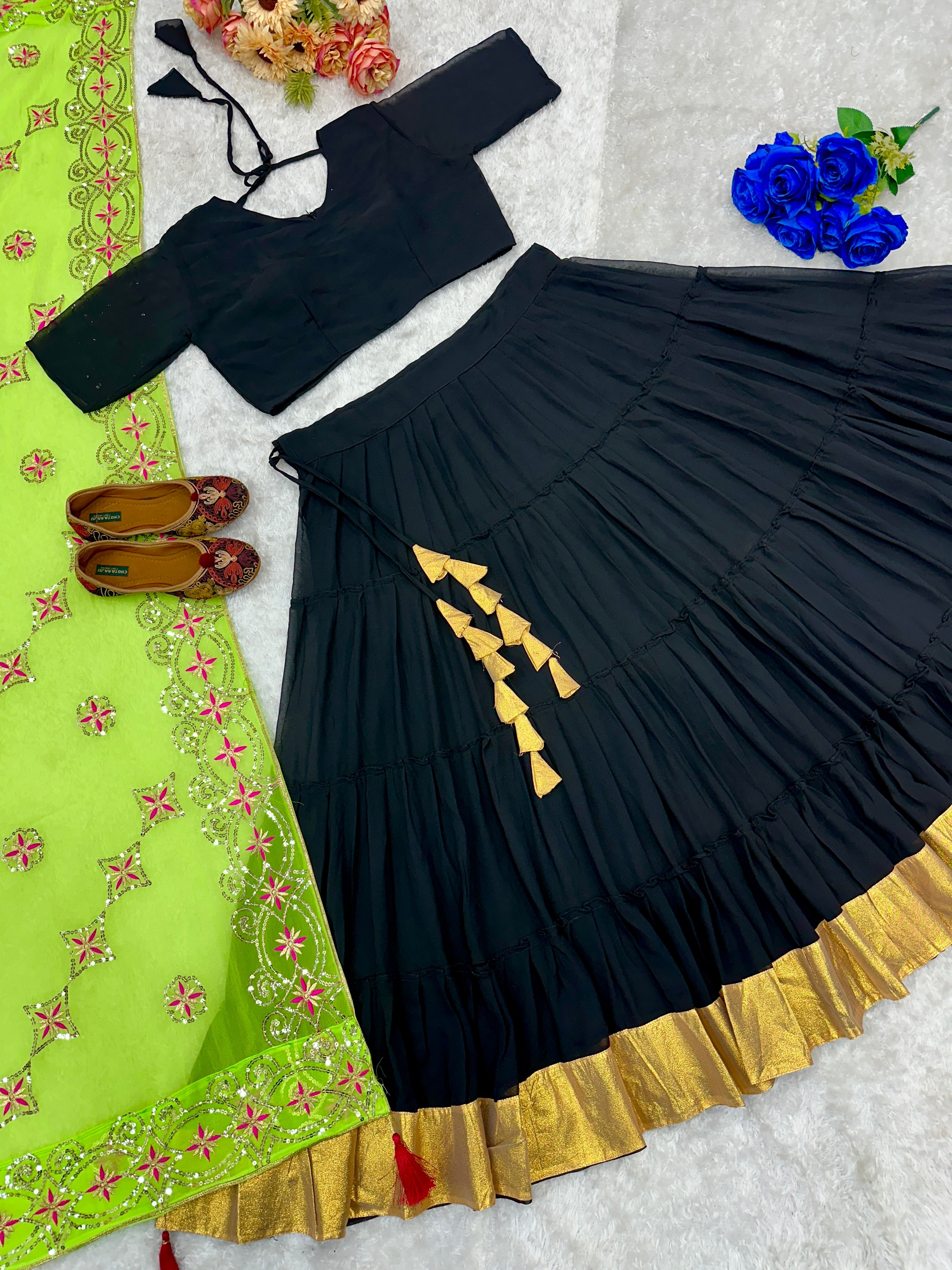 Designer Navratri Special Lehenga Choli And Dupatta