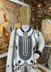 Designer Party Wear Top And Bottom With Beautiful Dupatta