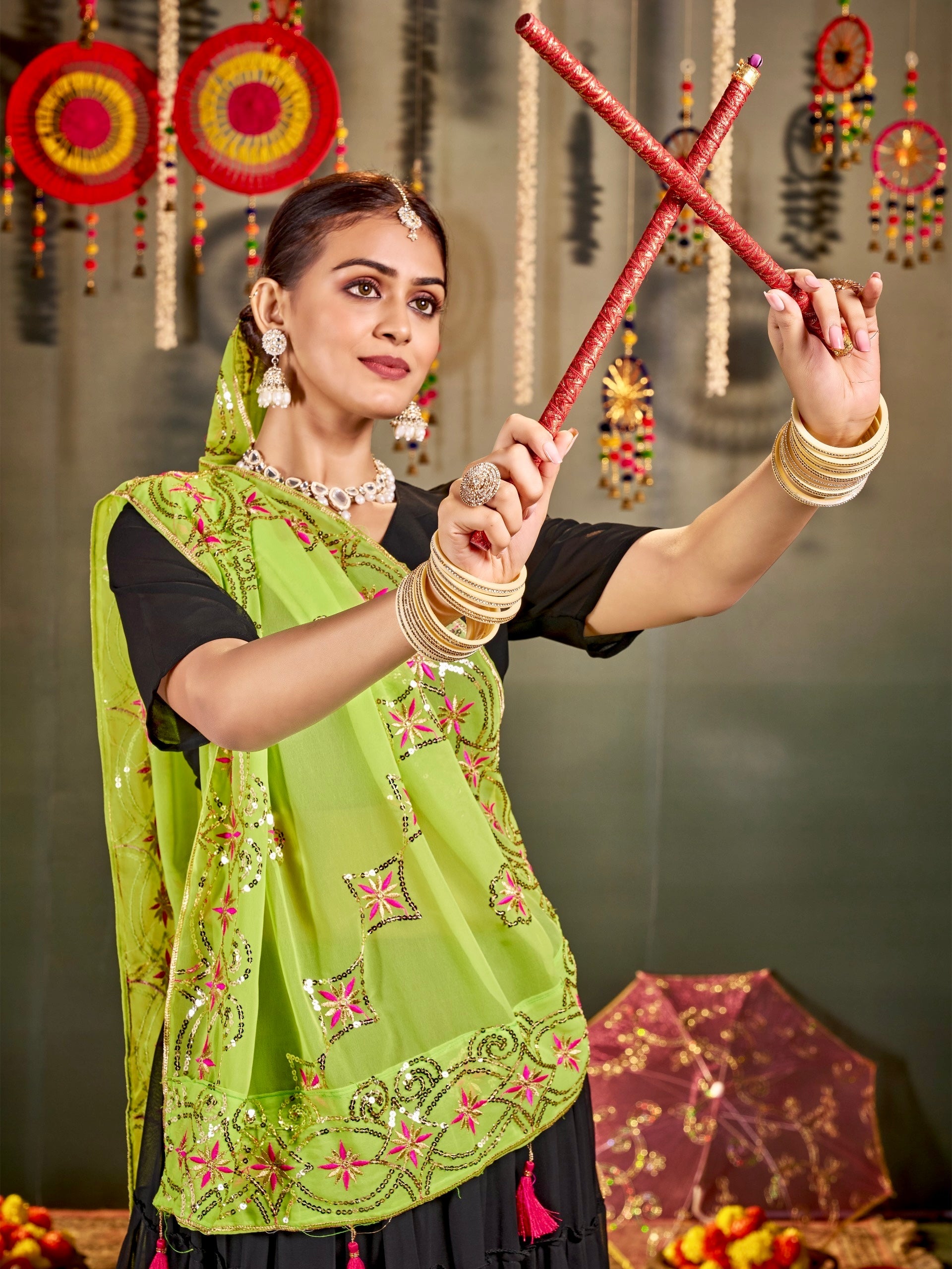 Designer Navratri Special Lehenga Choli And Dupatta