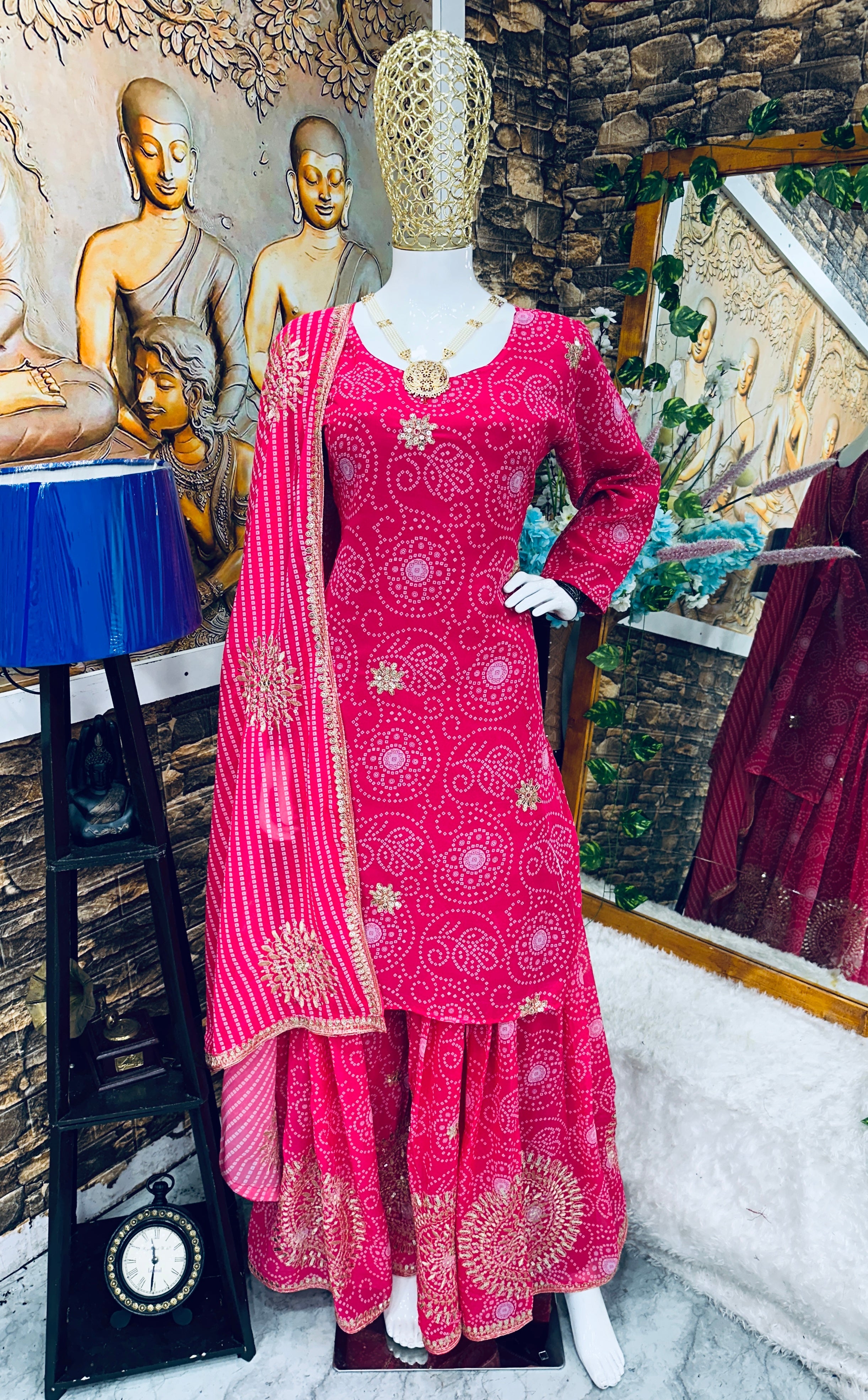 Party Wear Beautiful Top And Bottom With Dupatta