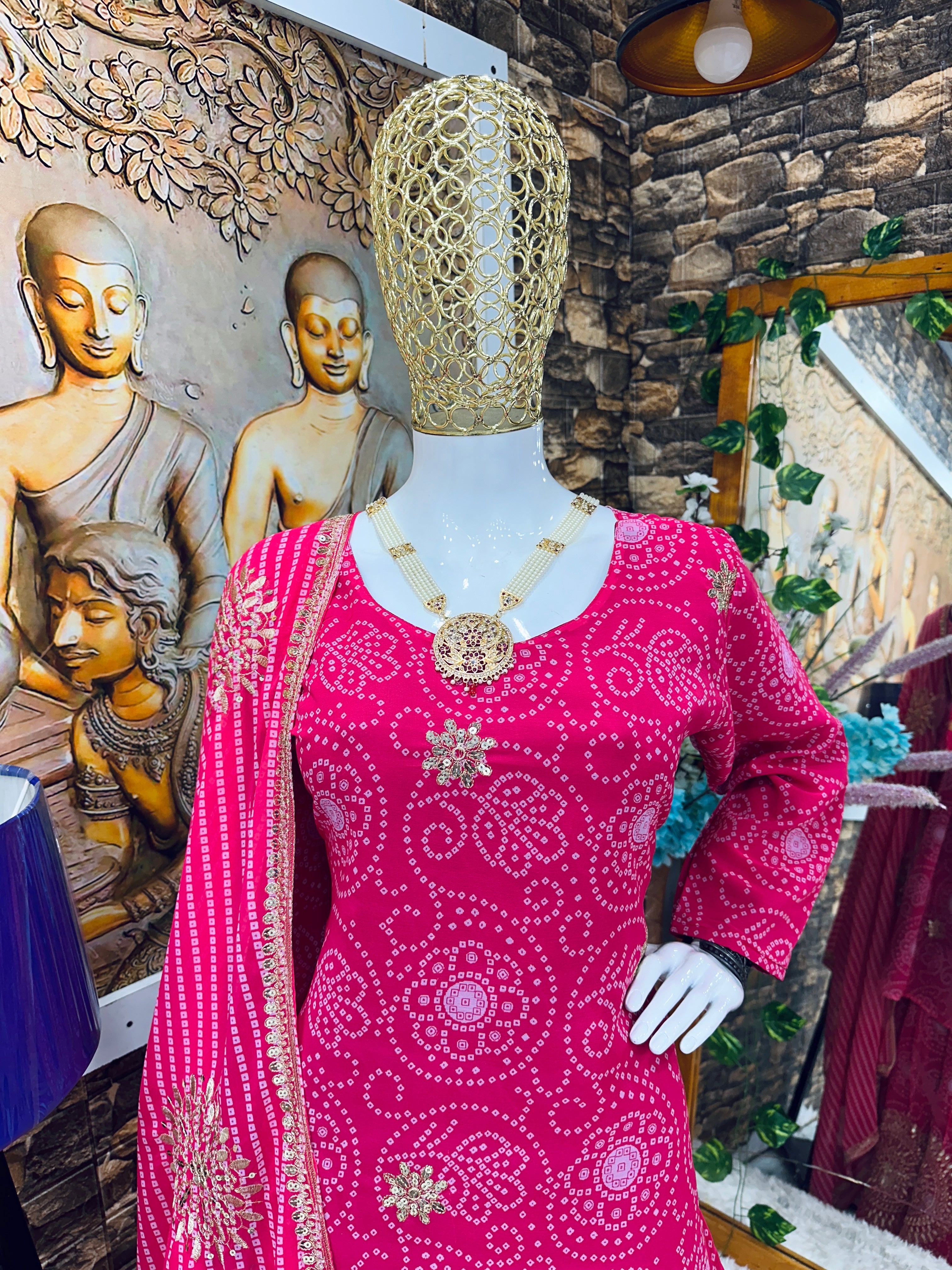 Party Wear Beautiful Top And Bottom With Dupatta