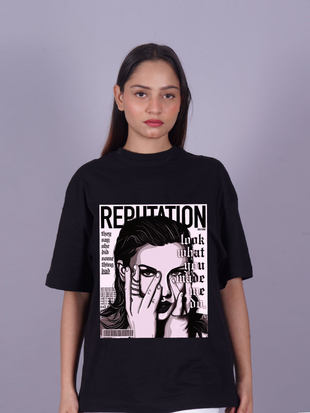 Fan Favorite Combo: Women's Taylor Swift Oversized Tees - Reputation & The Eras Tour