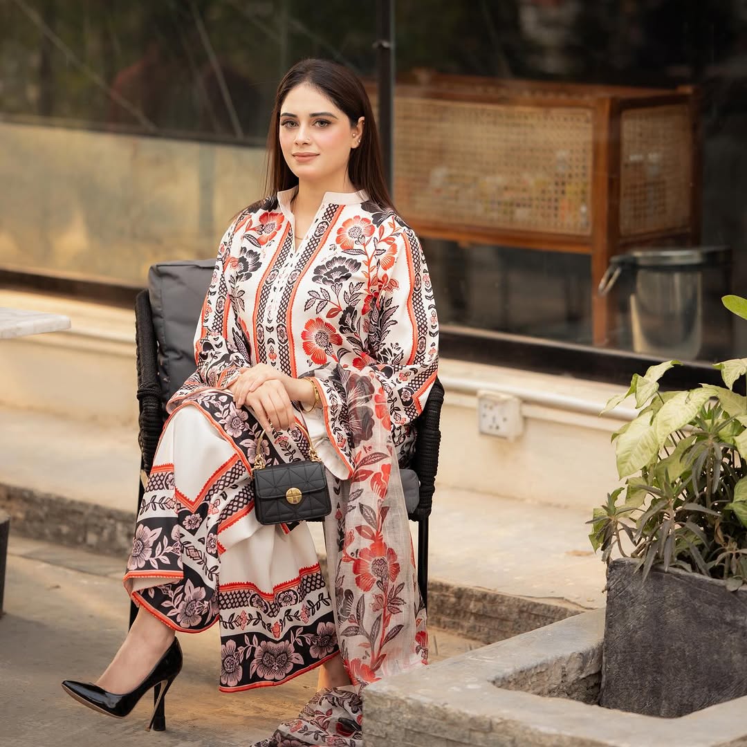 Designer Party Wear Look Top And Plazzo With Dupatta