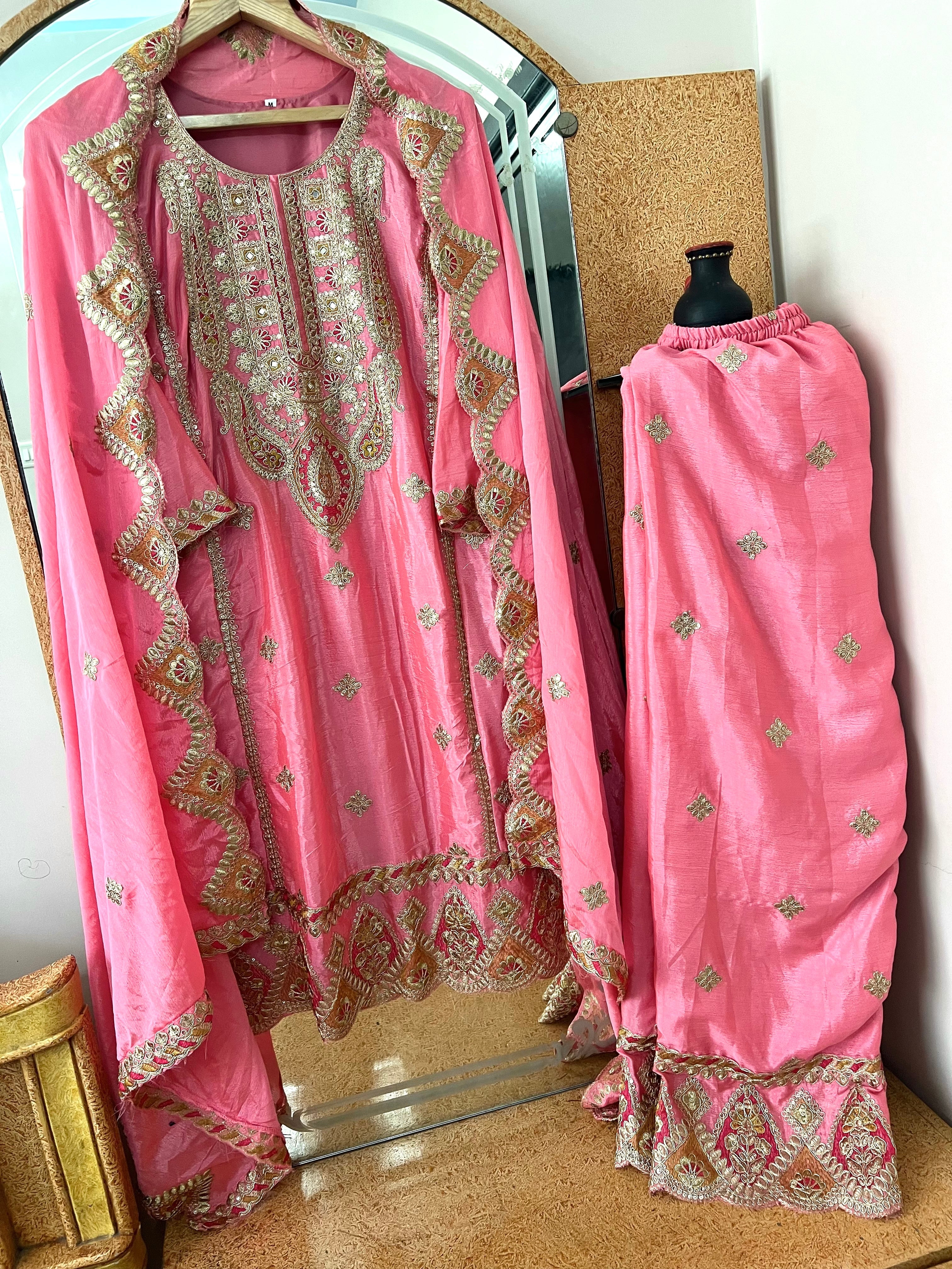 Party Wear Beautiful Top And Bottom With Fancy Dupatta