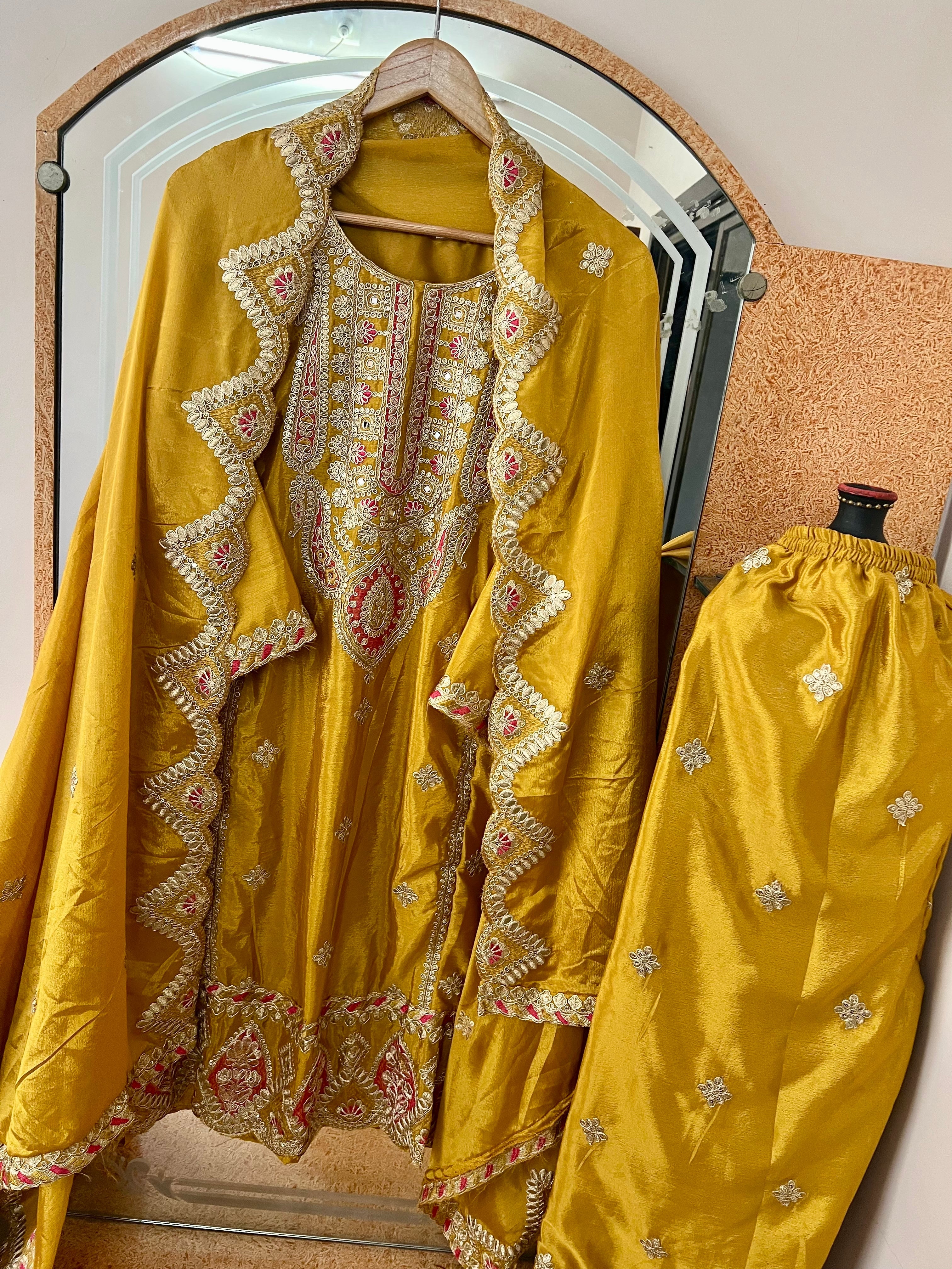 Party Wear Beautiful Top And Bottom With Fancy Dupatta