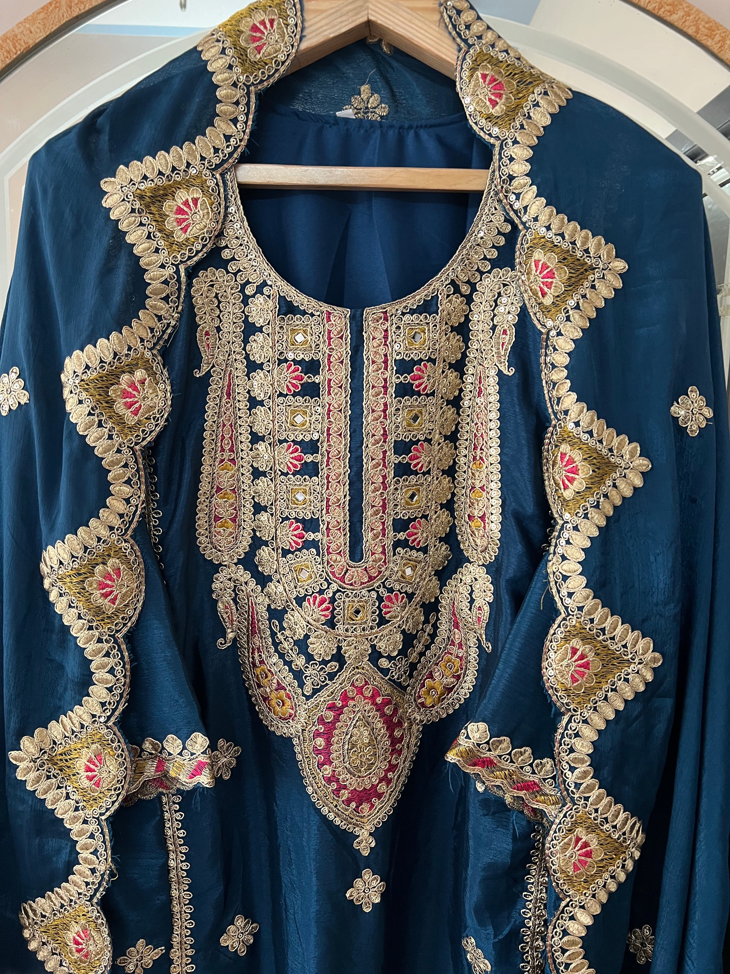 Party Wear Beautiful Top And Bottom With Fancy Dupatta