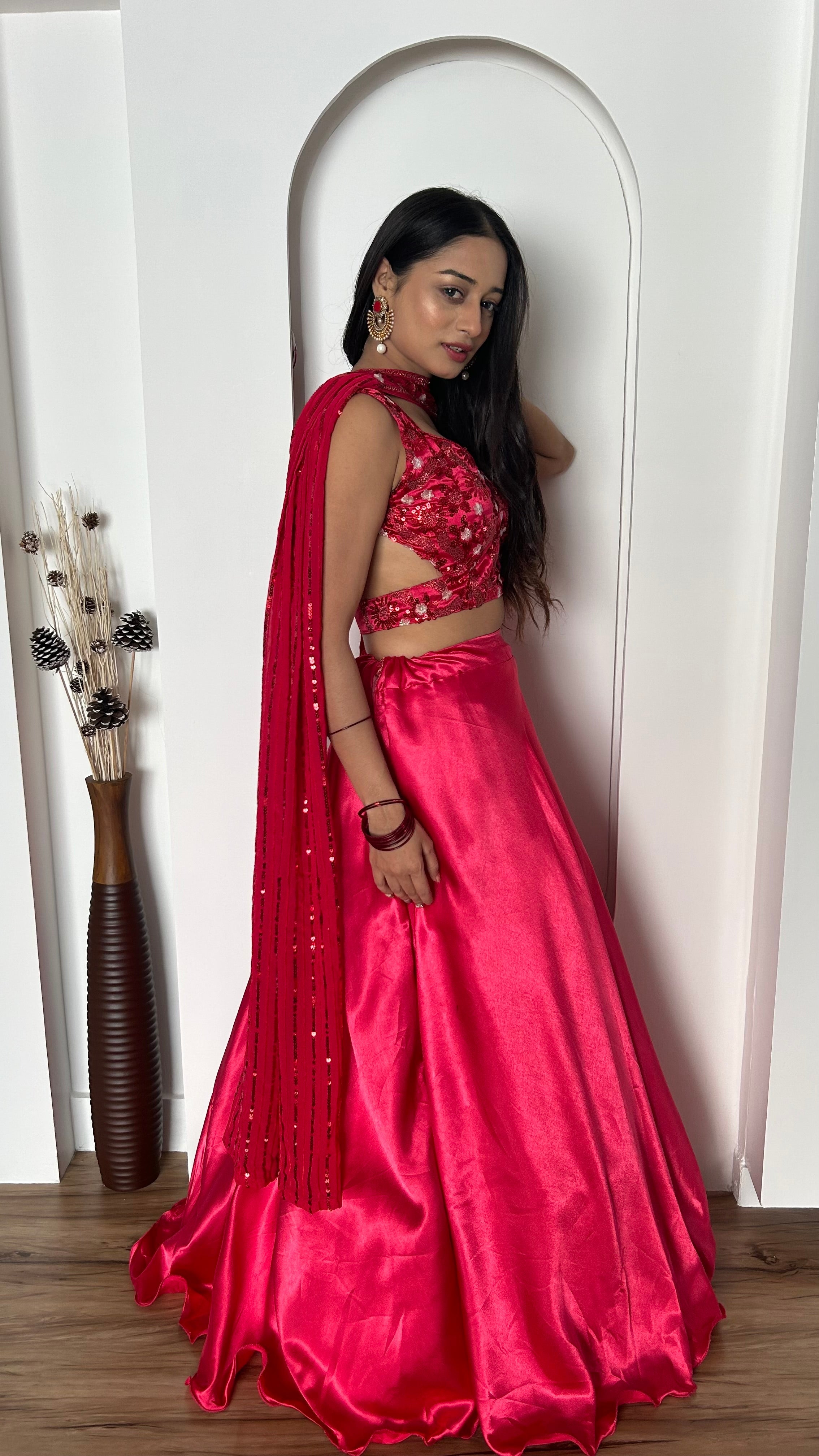 Party Wear Designer Lehenga Choli And Beautiful Dupatta