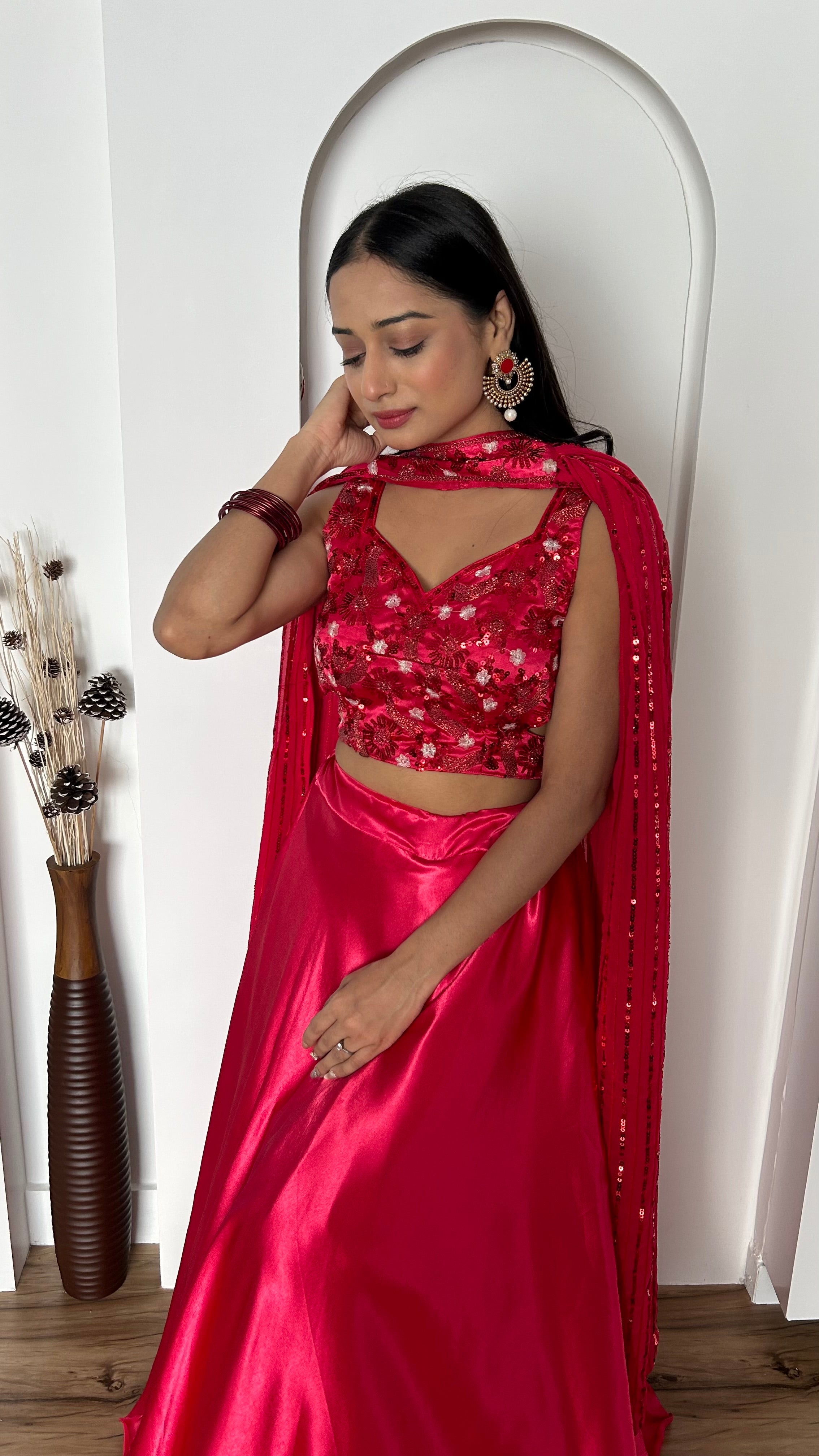 Party Wear Designer Lehenga Choli And Beautiful Dupatta