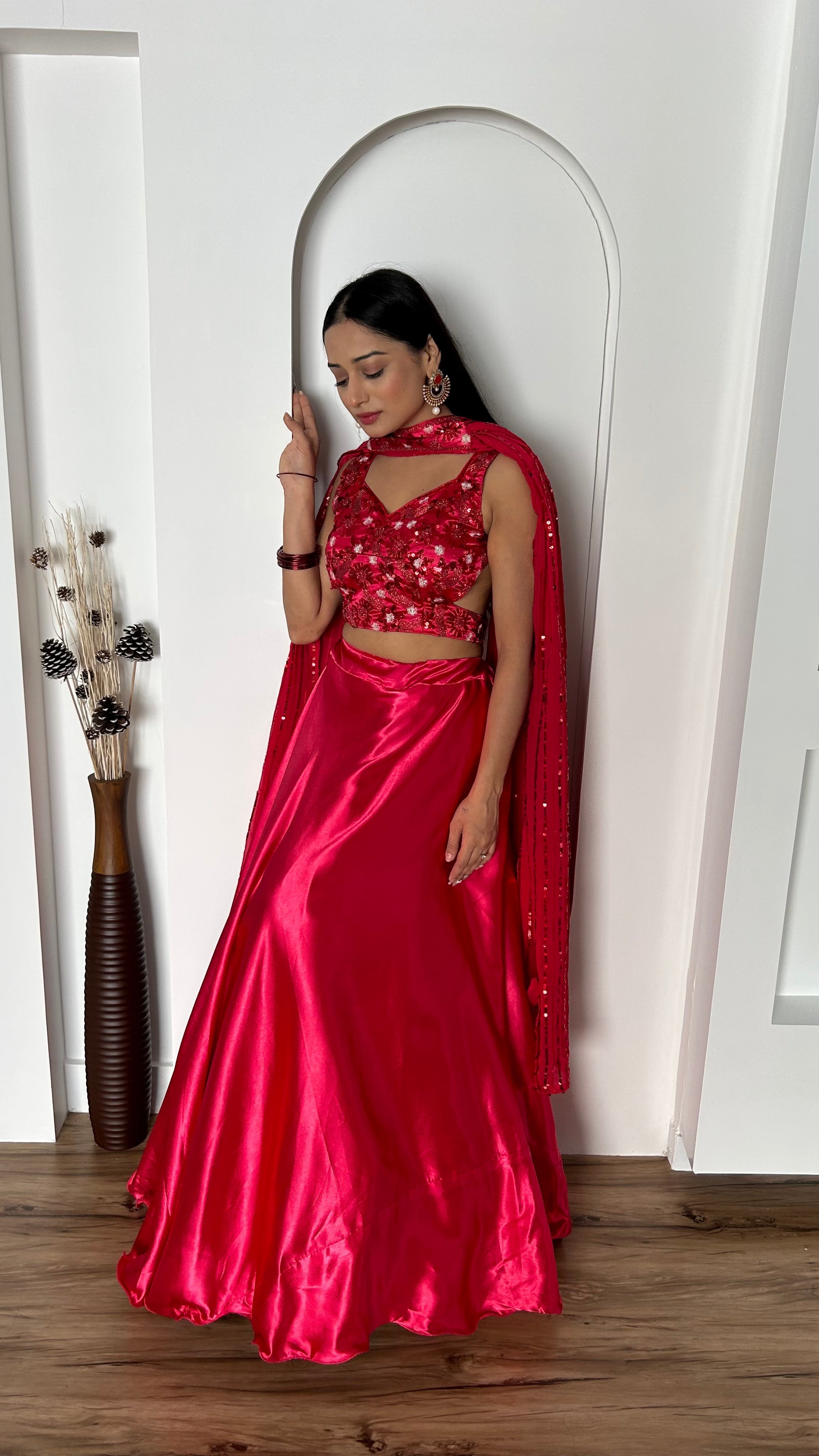 Party Wear Designer Lehenga Choli And Beautiful Dupatta