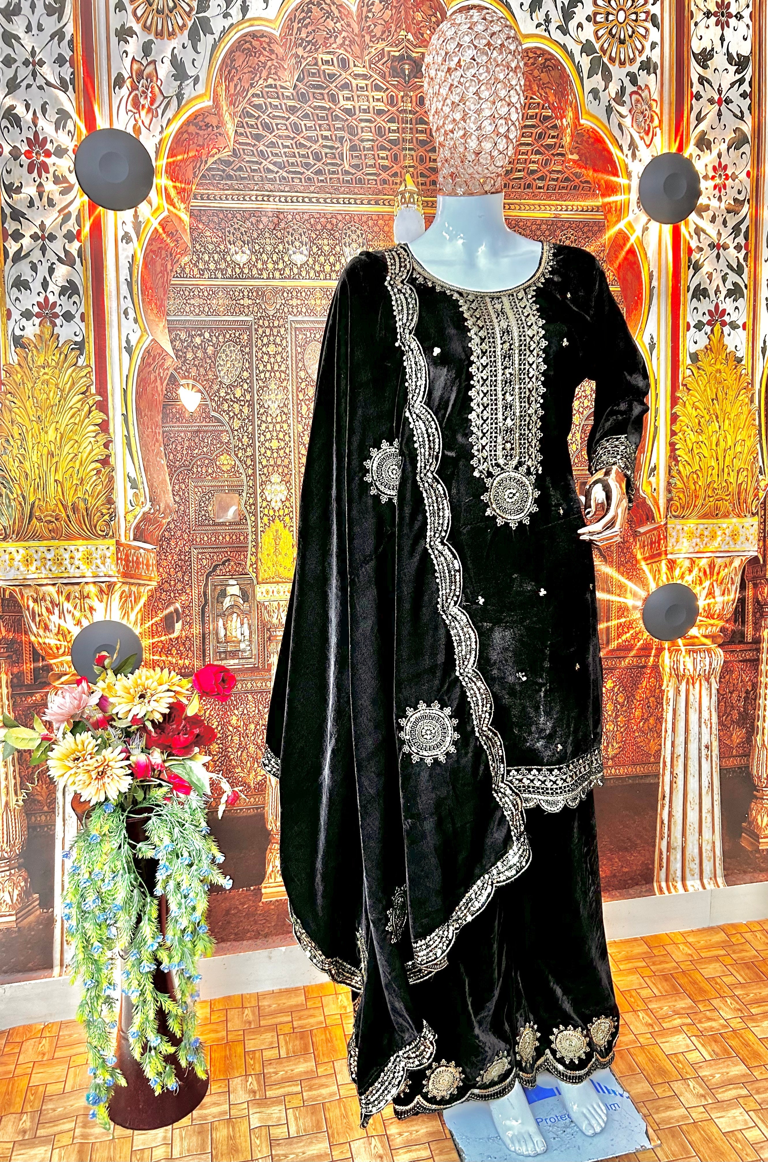 Party Wear Designer Top-Bottom And Beautiful Dupatta