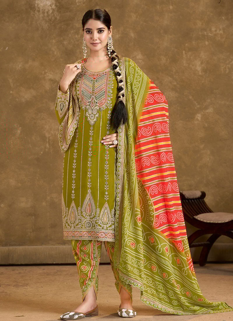 Designer Party Wear Top-Bottom And Beautiful Dupatta