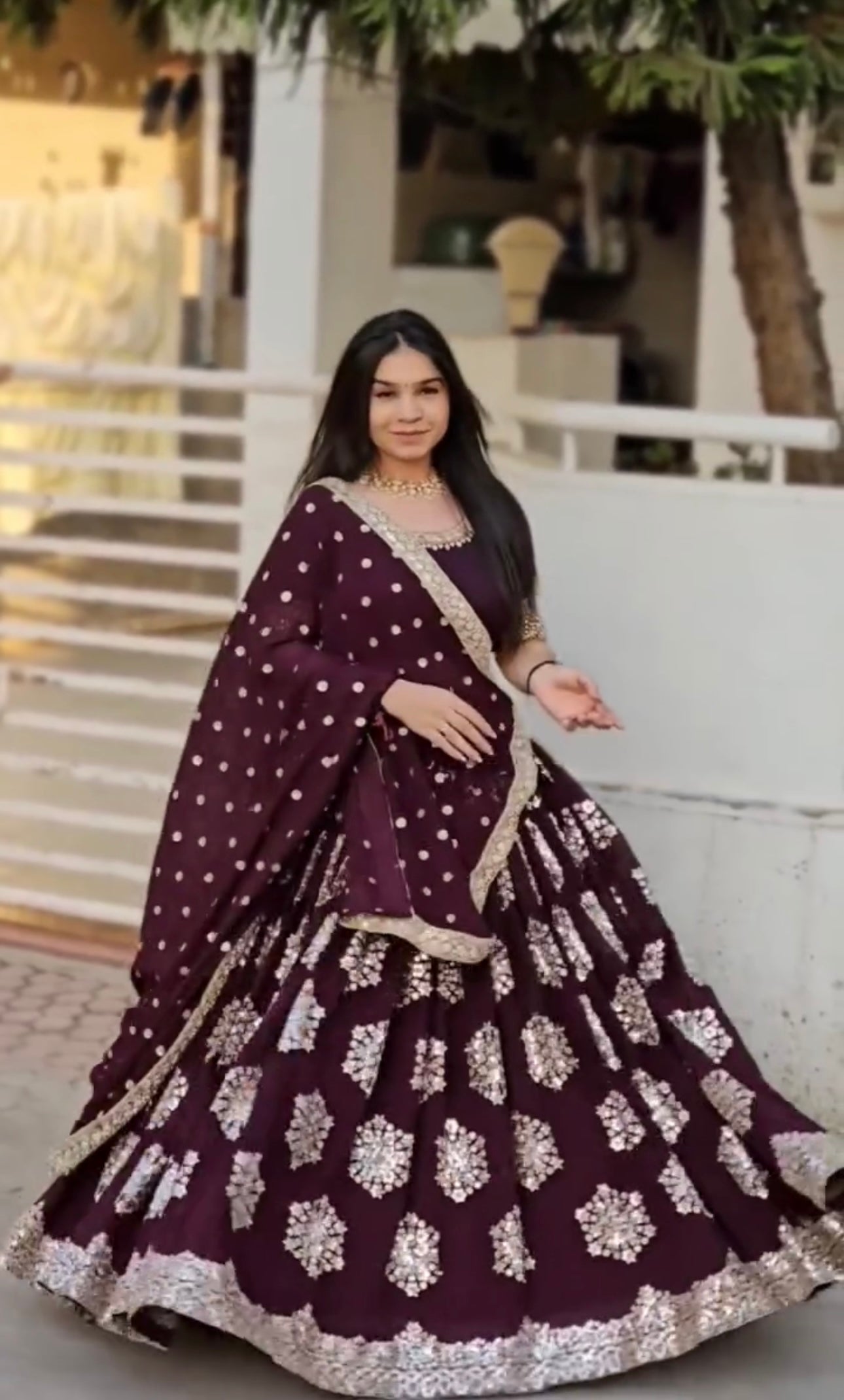 Designer Lehenga-Choli With Embroidery Work