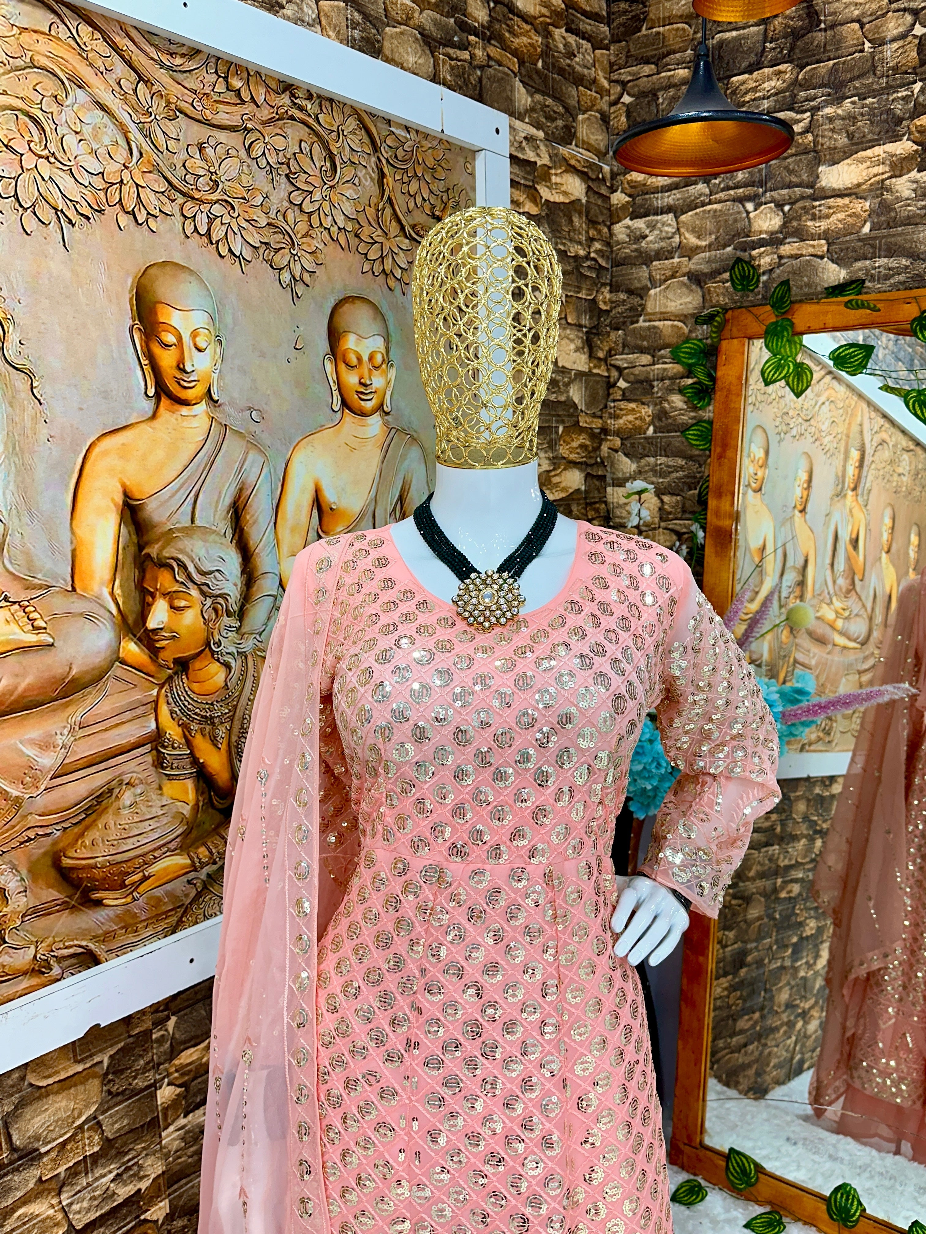 Designer Party Wear Look Nayra Kurti With Plazzo And Dupatta