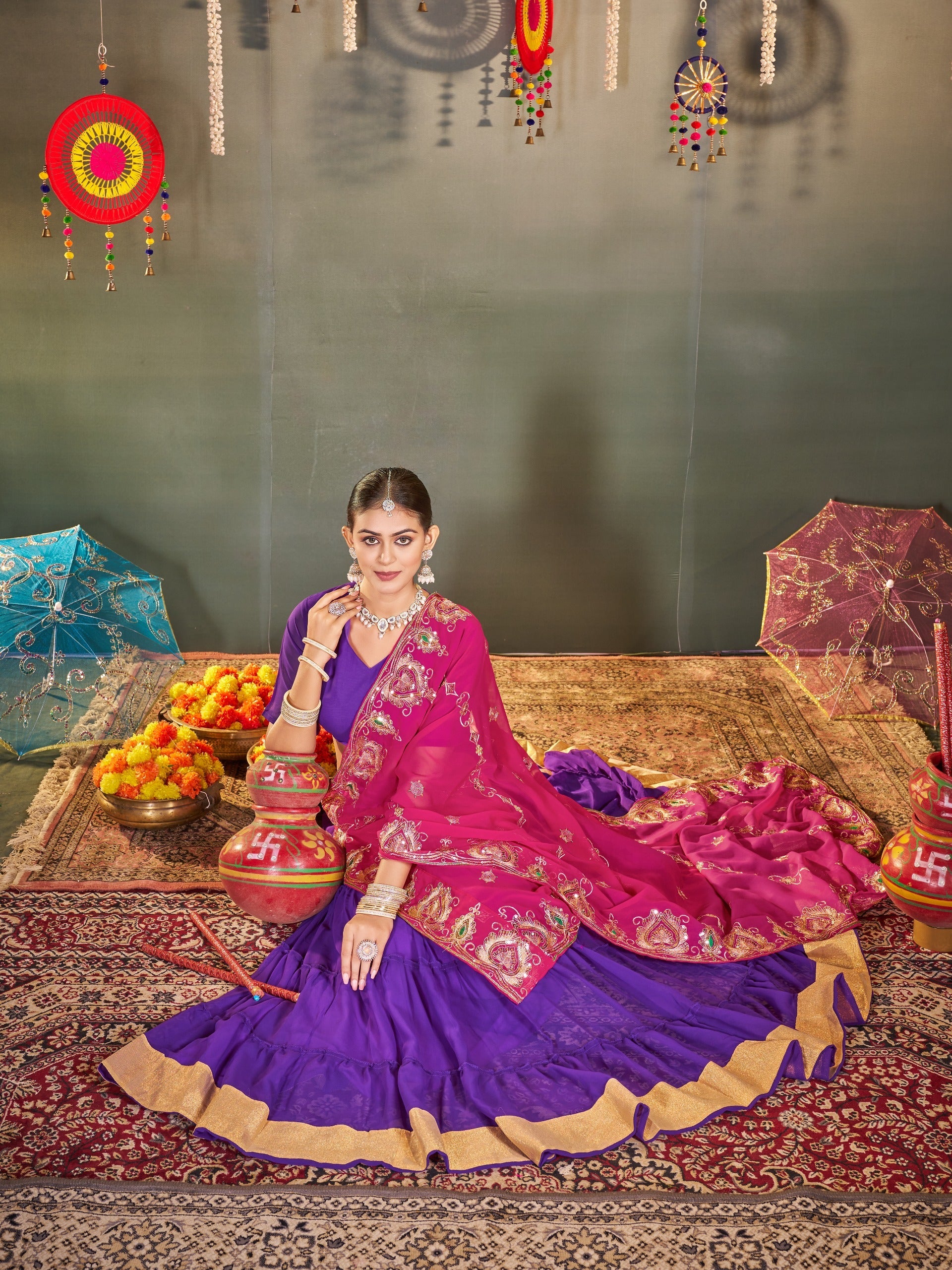 Navratri Special Designer Lehenga Choli With Dupatta