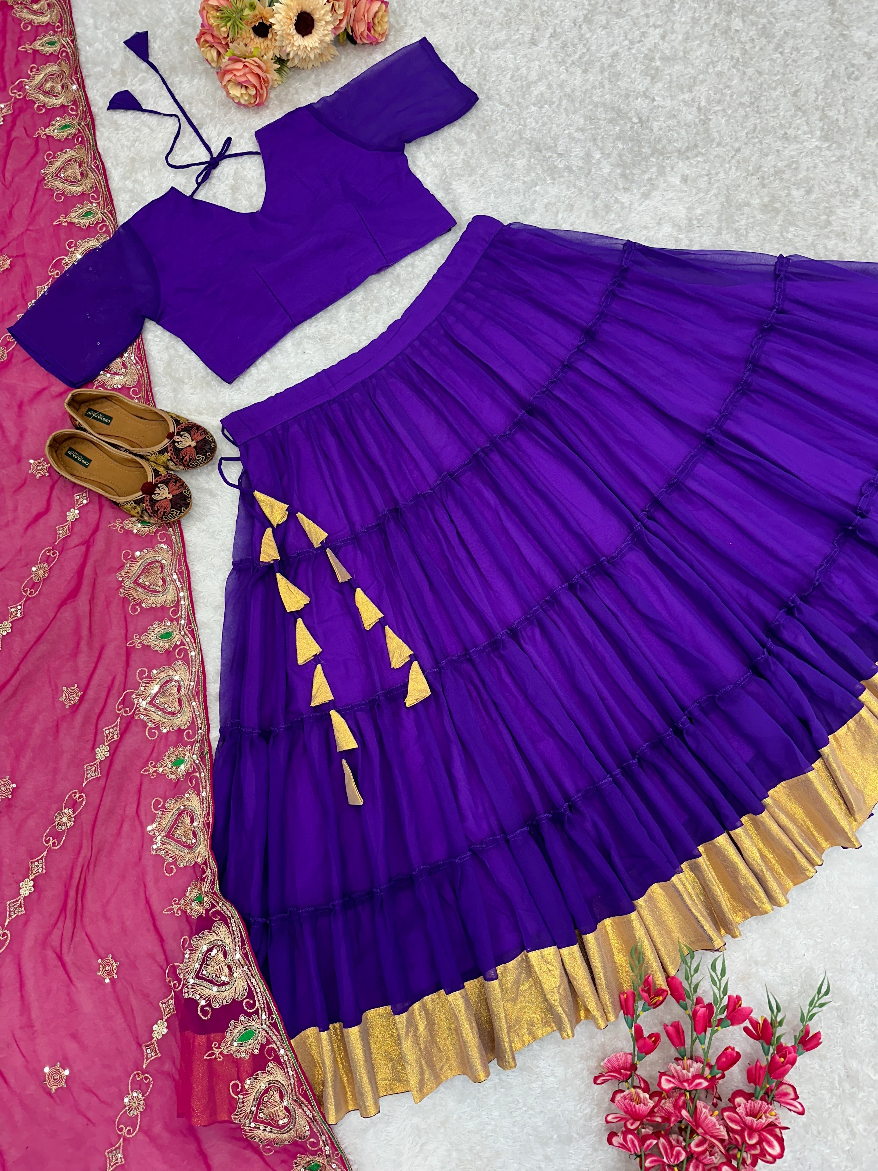Navratri Special Designer Lehenga Choli With Dupatta