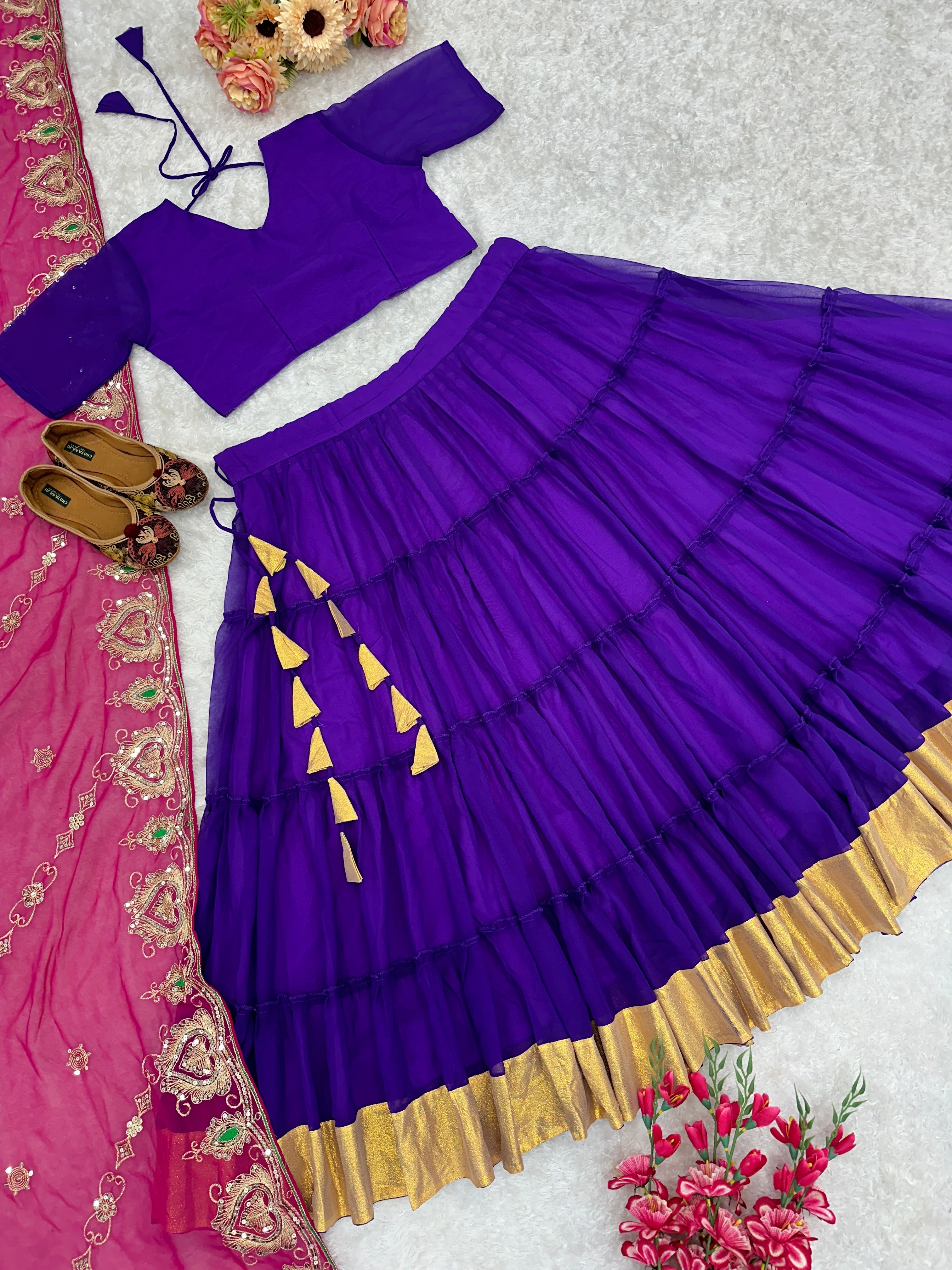 Navratri Special Designer Lehenga Choli With Dupatta