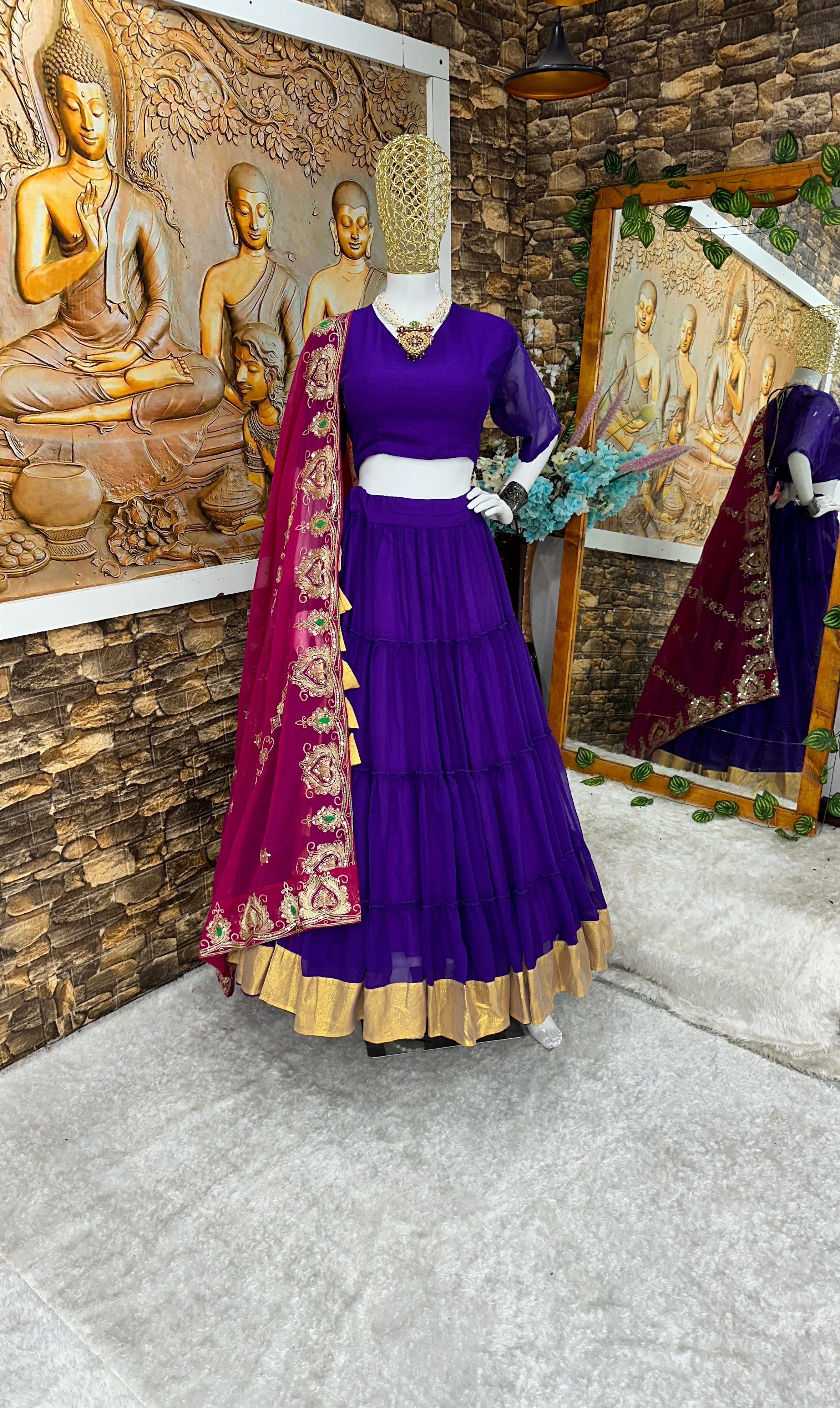Navratri Special Designer Lehenga Choli With Dupatta