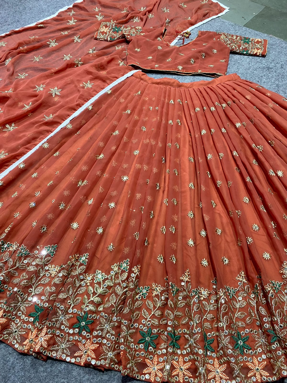 Designer Party Wear Lehenga Choli With Embroidery & Sequence work