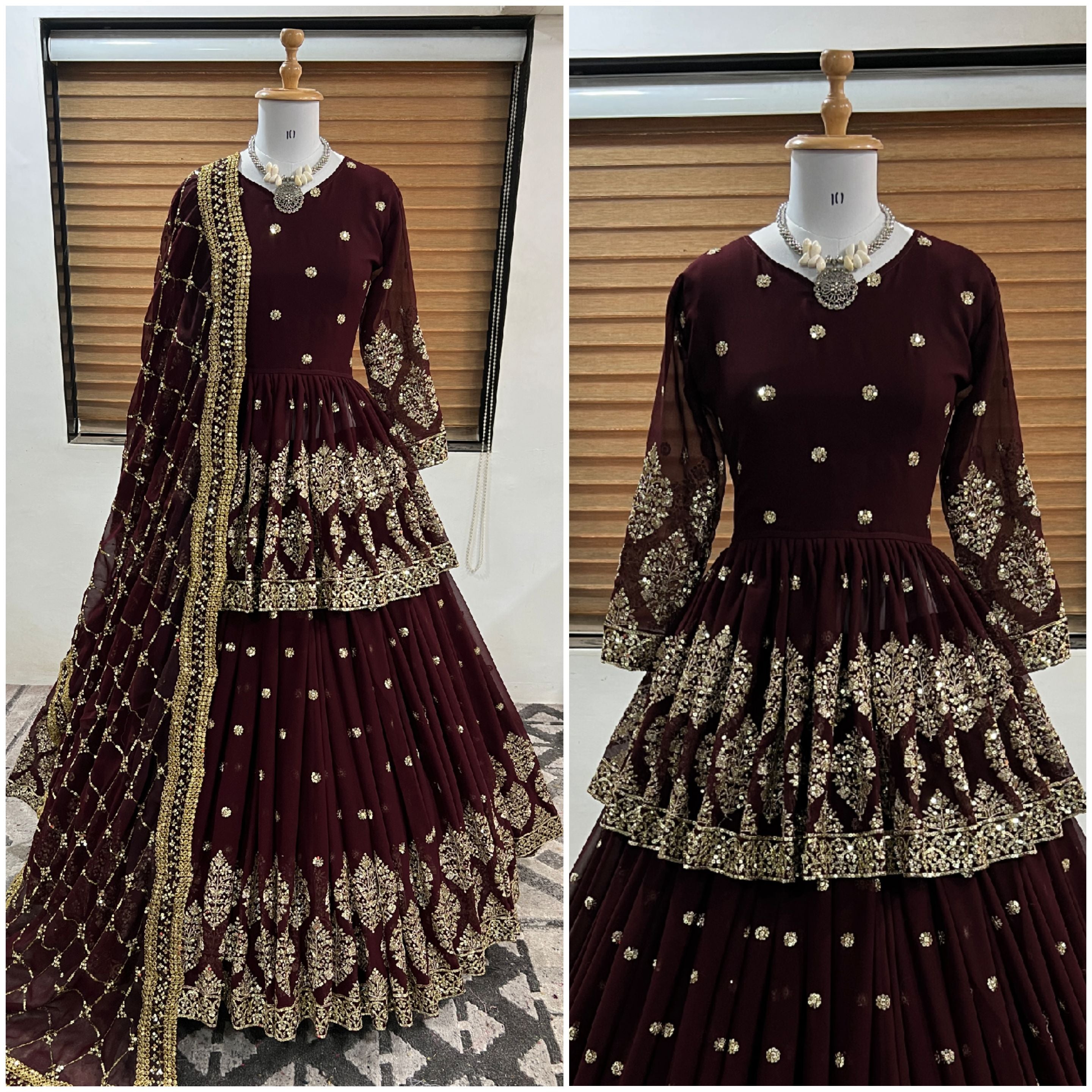 Beautiful Party Wear Top Lehenga And Dupatta
