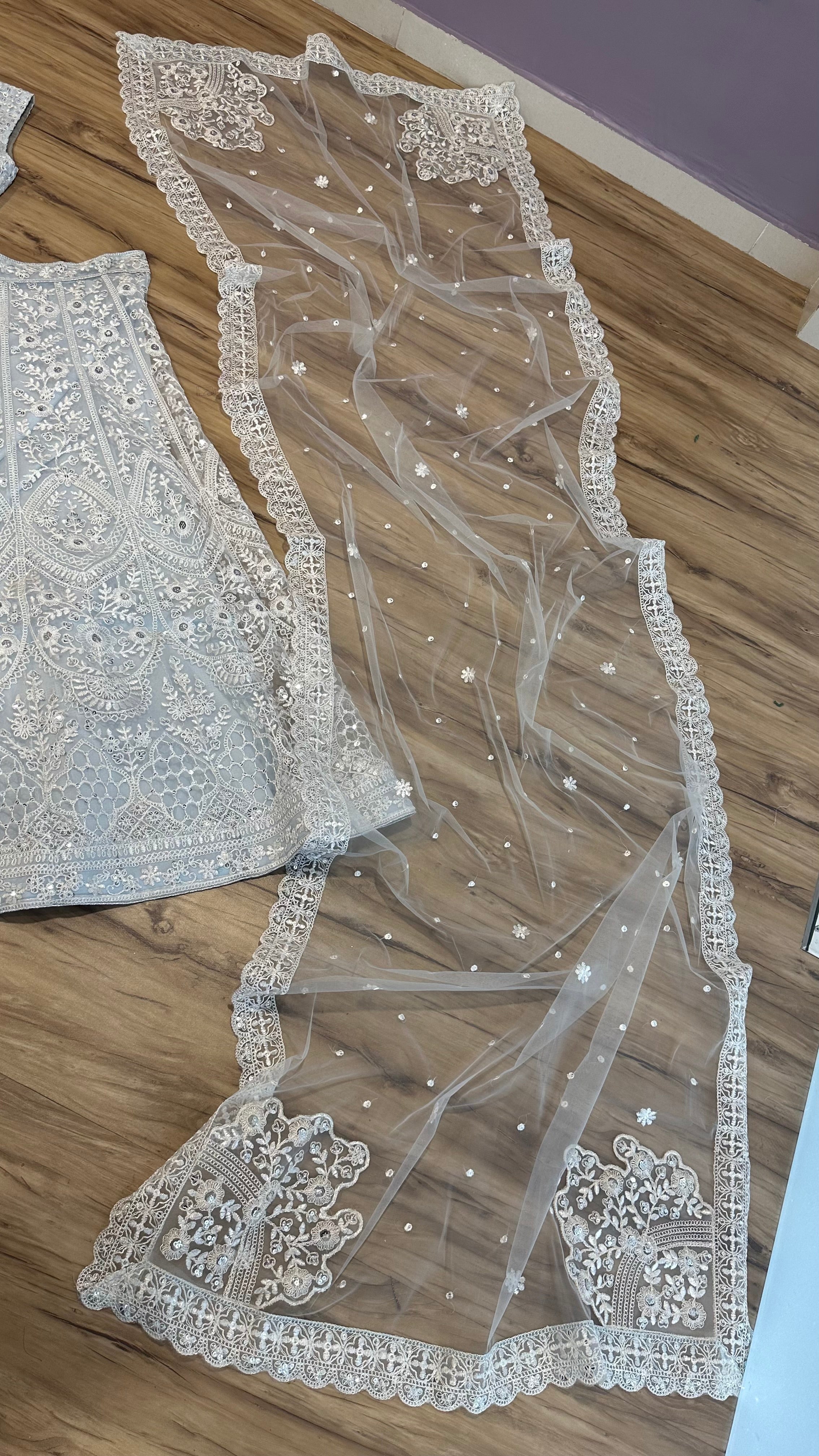 Party Wear Designer Lehenga Choli With Sequence & Thread Work