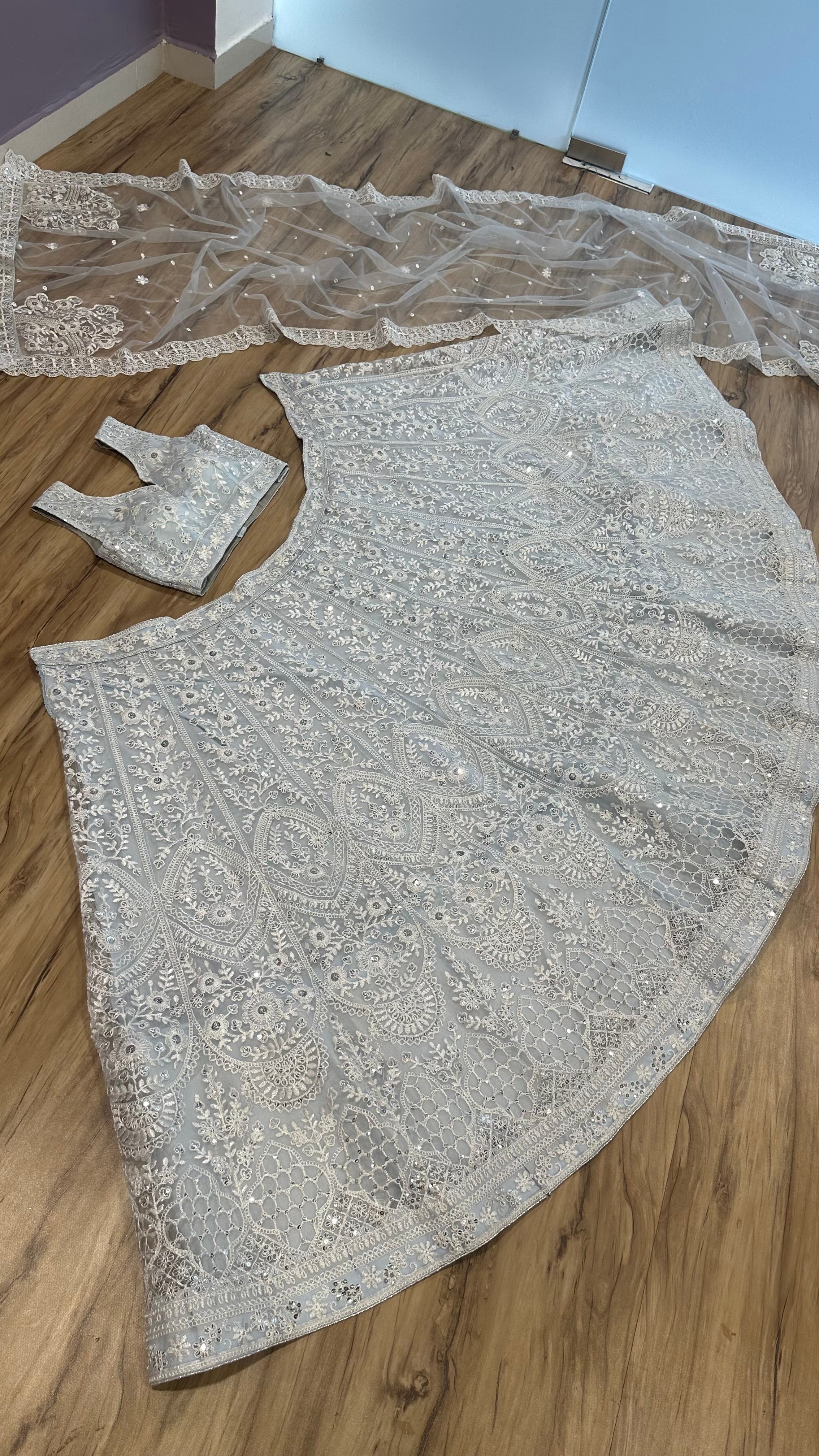 Party Wear Designer Lehenga Choli With Sequence & Thread Work