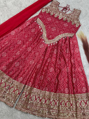 Beautiful Party Wear Look Top-Bottom And Dupatta