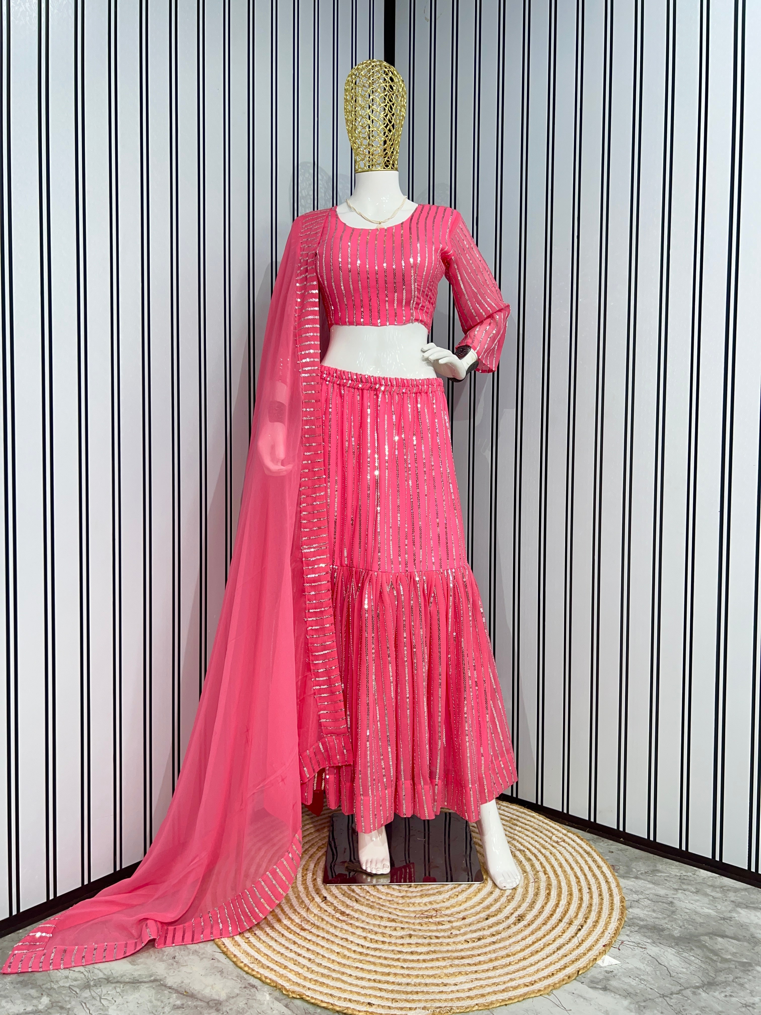 Party Wear Beautiful Fancy Lehenga Choli And Dupatta