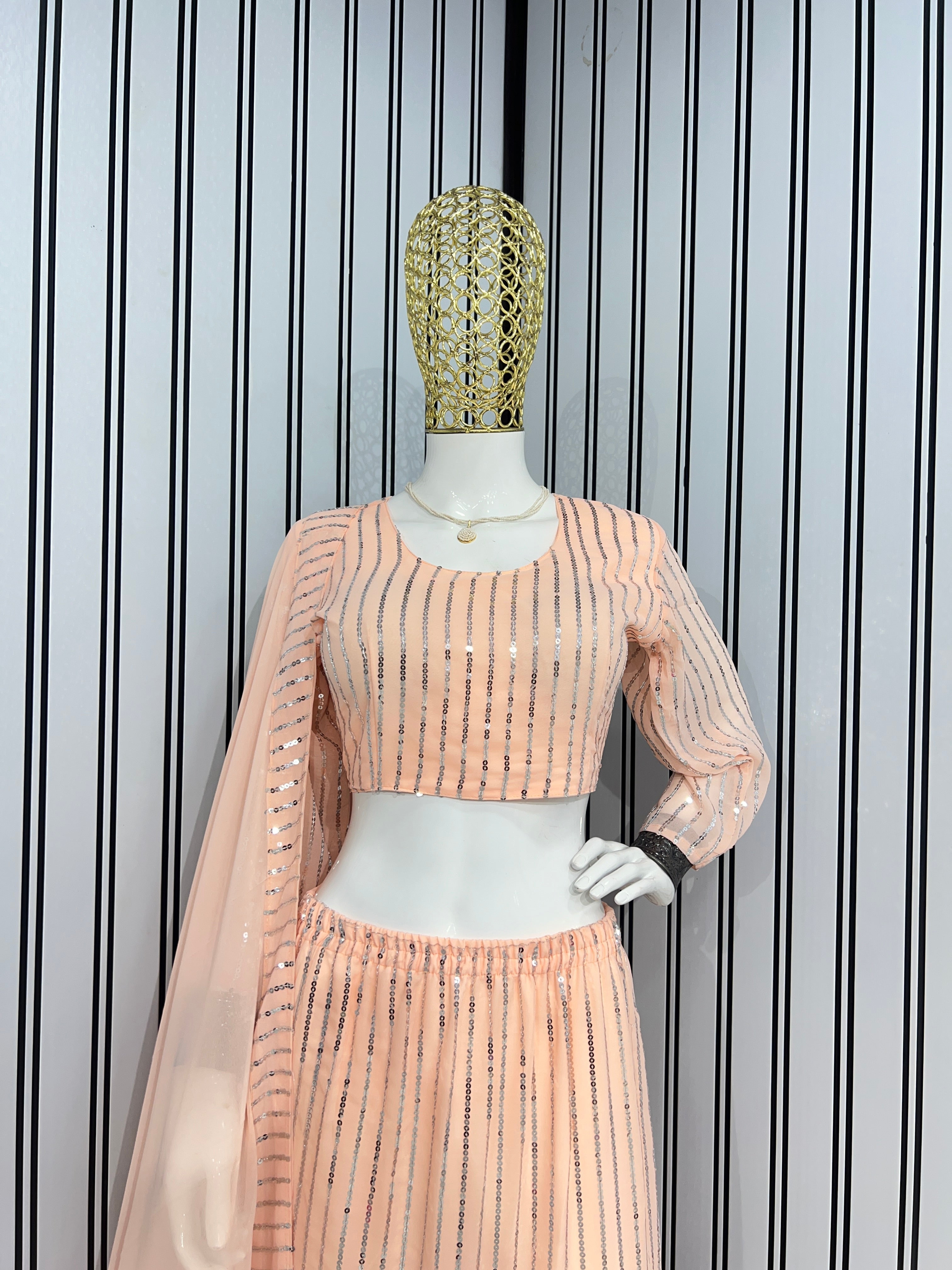 Party Wear Beautiful Fancy Lehenga Choli And Dupatta