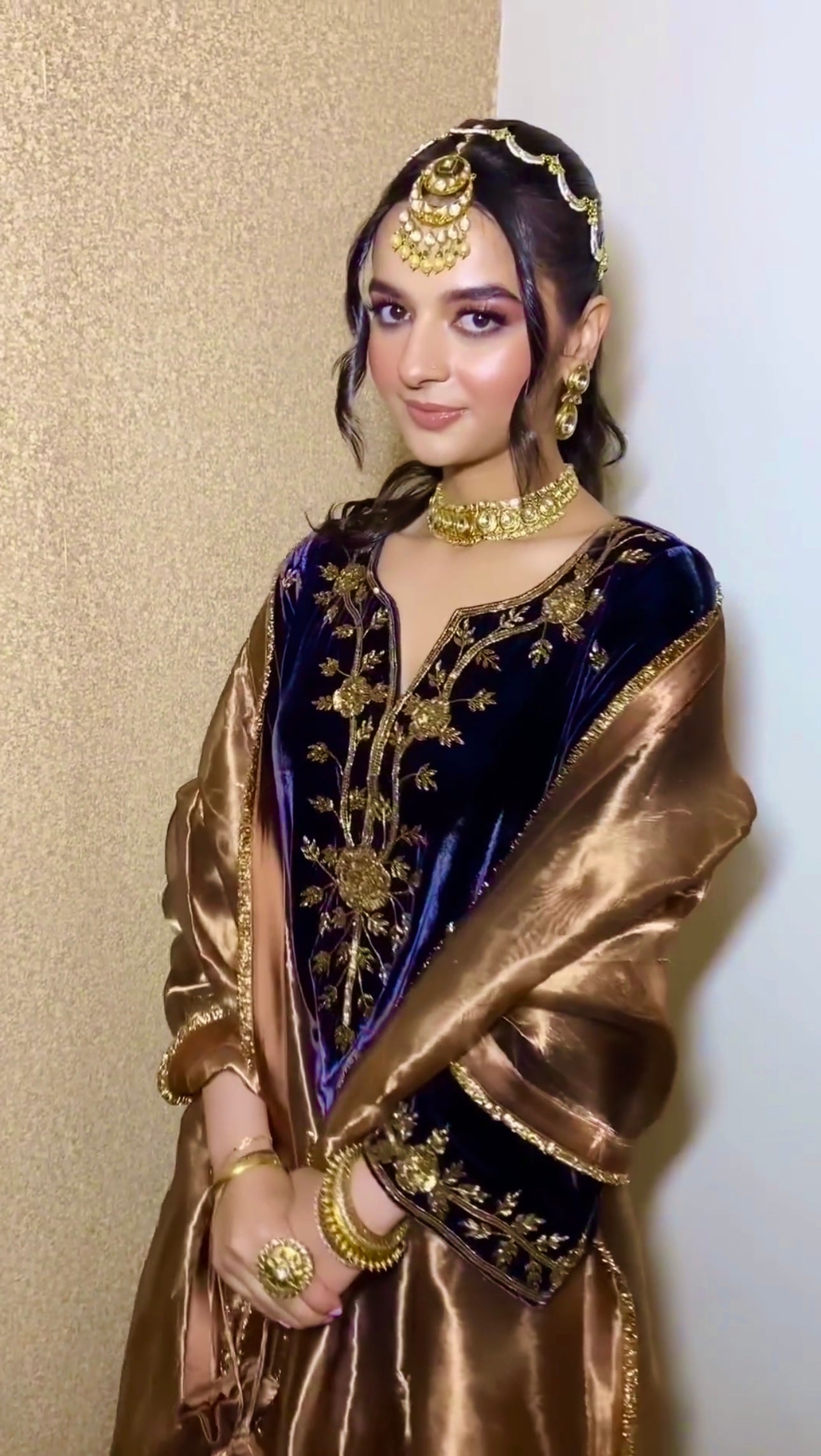 Designer Party Wear Look Top Bottom & Dupatta Set