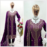 Party Wear Beautiful Top-Pent With Dupatta Set