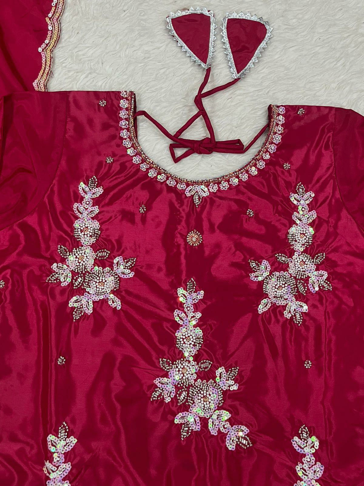 Party Wear Designer Top Lehenga And Fancy Dupatta